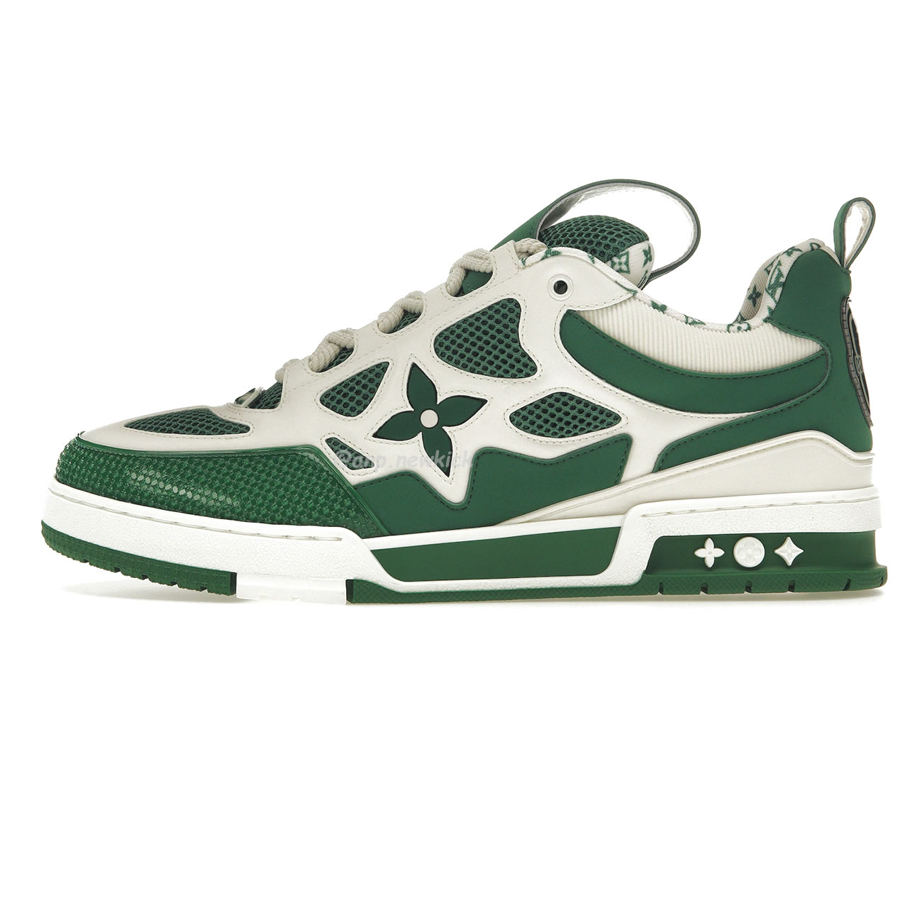 Louis Vuitton Lv Skate Sneaker Green White 1ac520 (1) - www.newkick.vip