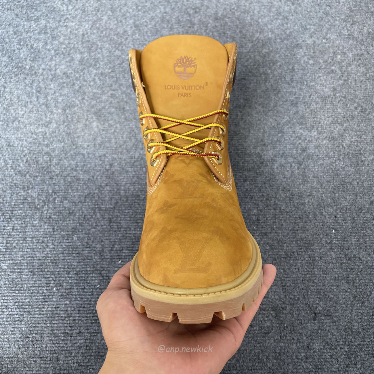 Louis Vuitton Timberland 6 Ankle Boot Wheat Monogram 1ad72x (13) - www.newkick.vip