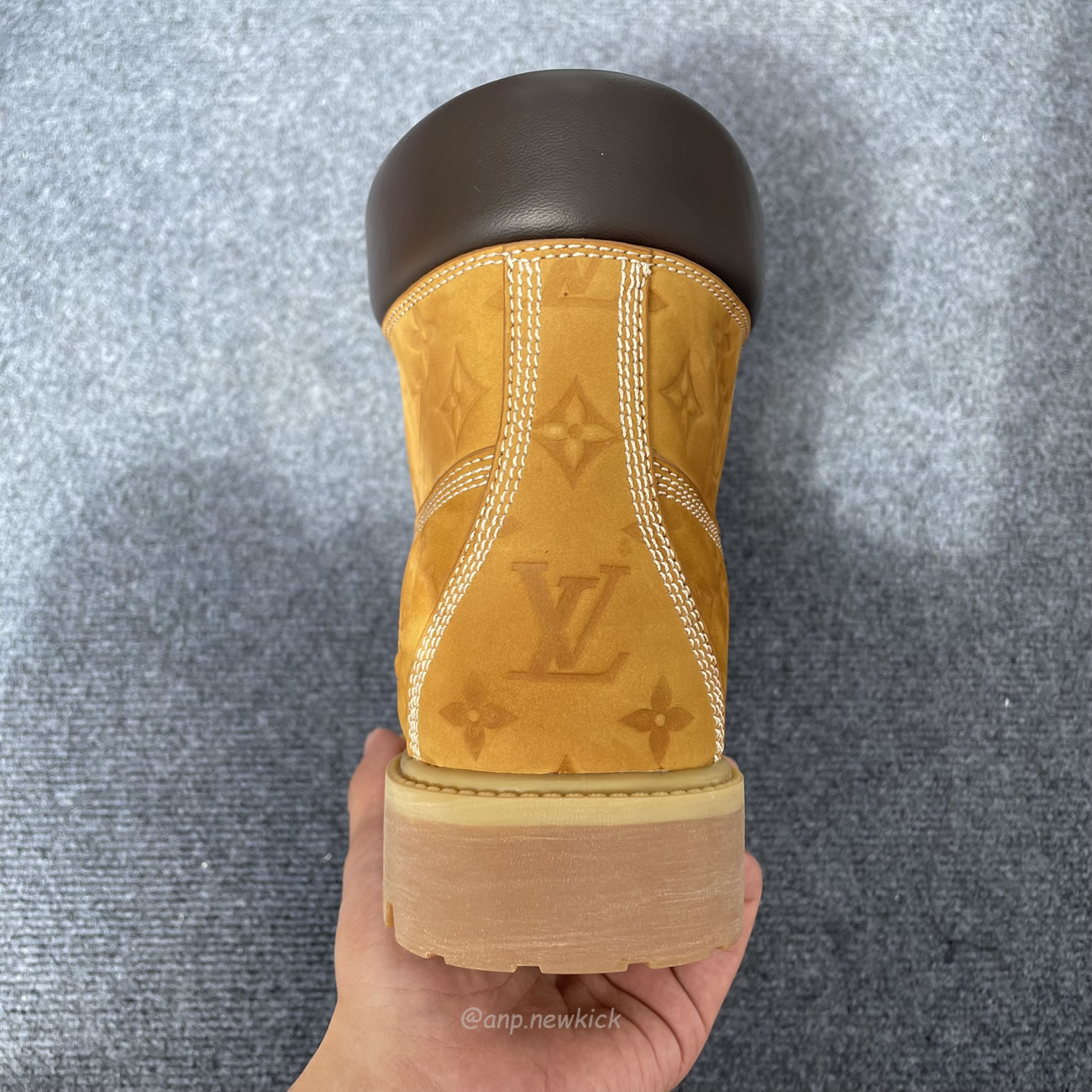 Louis Vuitton Timberland 6 Ankle Boot Wheat Monogram 1ad72x (18) - www.newkick.vip