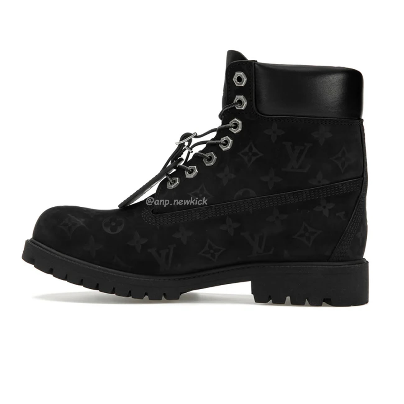 Louis Vuitton Timberland 6 Botín Ankle Boot Black Monogram 1ad73h (1) - www.newkick.vip