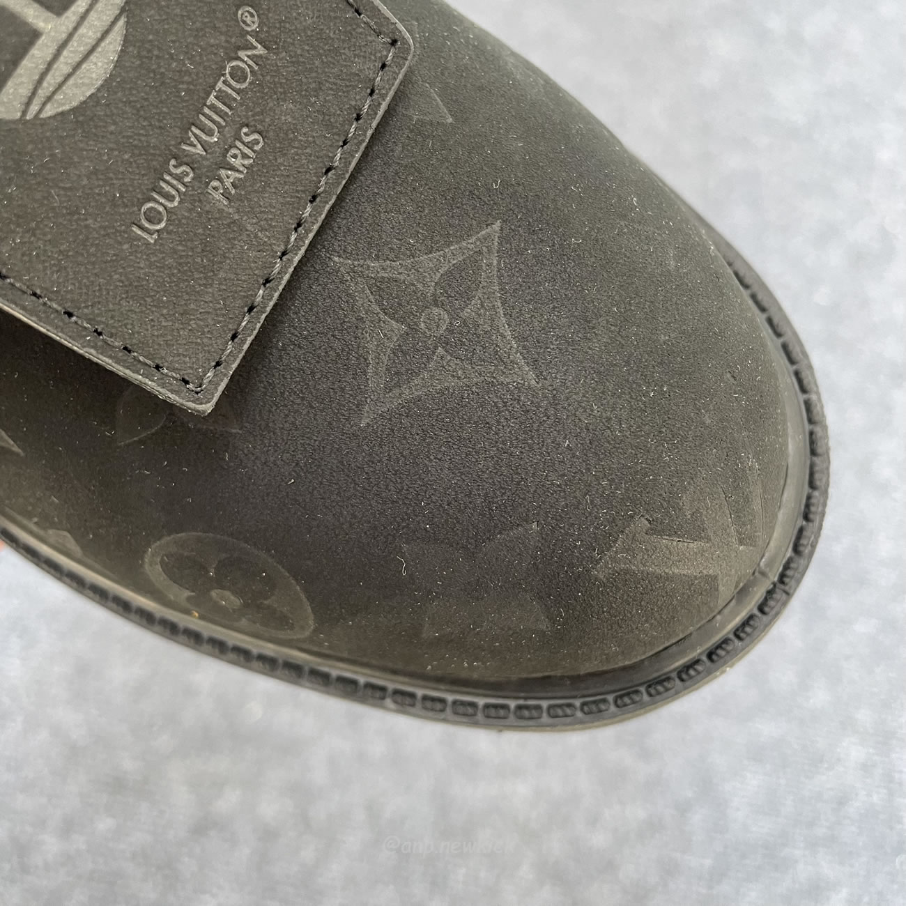 Louis Vuitton Timberland 6 Botín Ankle Boot Black Monogram 1ad73h (6) - www.newkick.vip