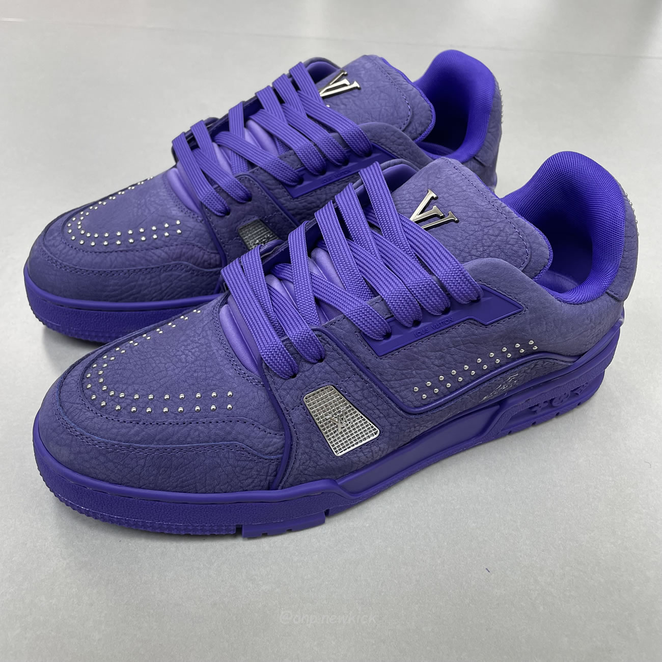 Louis Vuitton Lv Trainer Maxi Sneaker Violet 1adhae (6) - www.newkick.vip