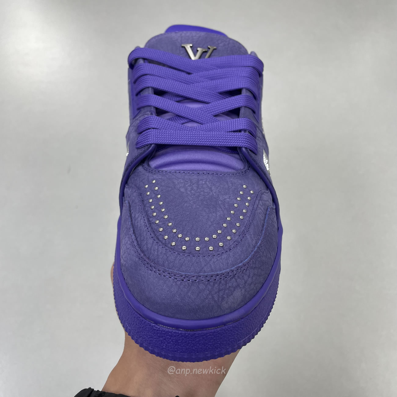 Louis Vuitton Lv Trainer Maxi Sneaker Violet 1adhae (8) - www.newkick.vip