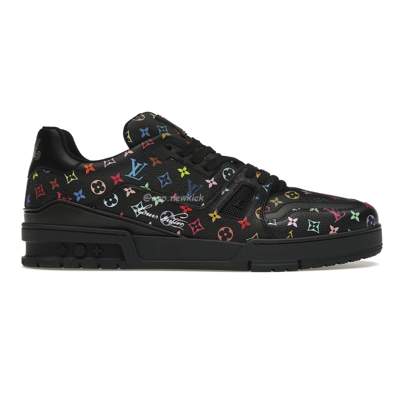 Louis Vuitton Lv Trainer Takashi Murakami Black 1ahekz (1) - www.newkick.vip