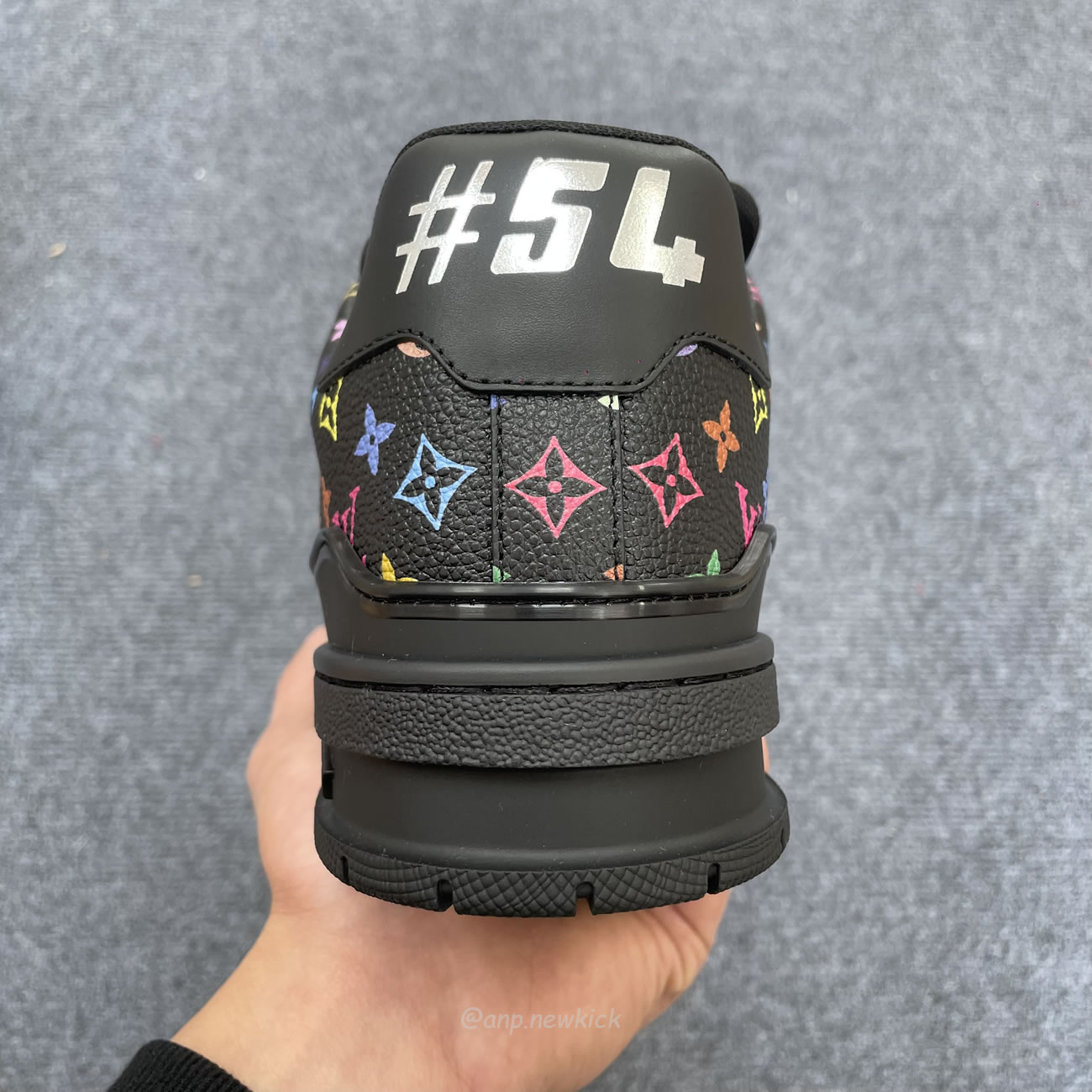 Louis Vuitton Lv Trainer Takashi Murakami Black 1ahekz (2) - www.newkick.vip