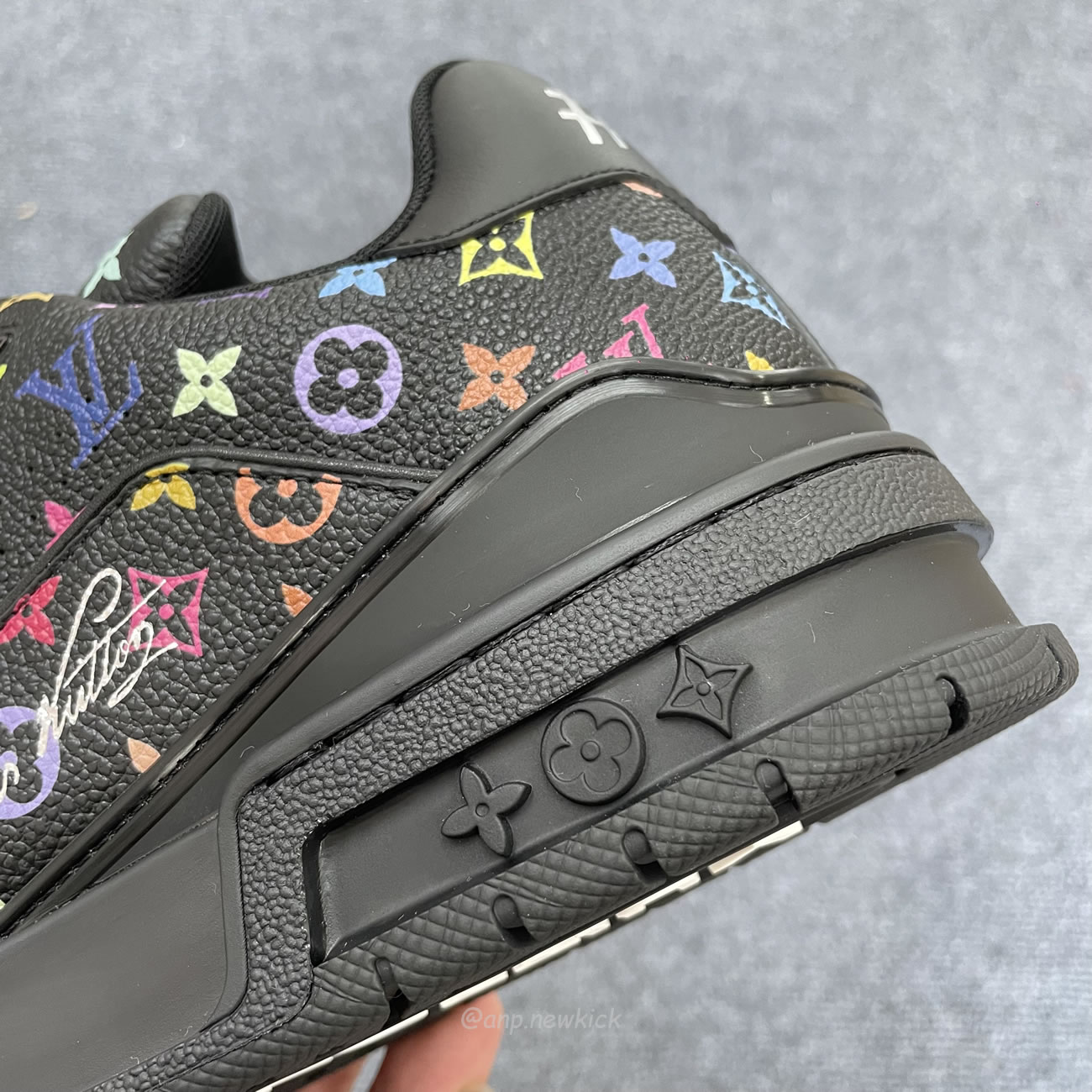 Louis Vuitton Lv Trainer Takashi Murakami Black 1ahekz (3) - www.newkick.vip