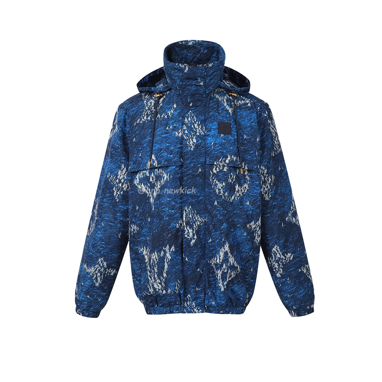 Louis Vuitton Monogram Printed Pattern Windbreaker 1ahv28 (1) - www.newkick.vip