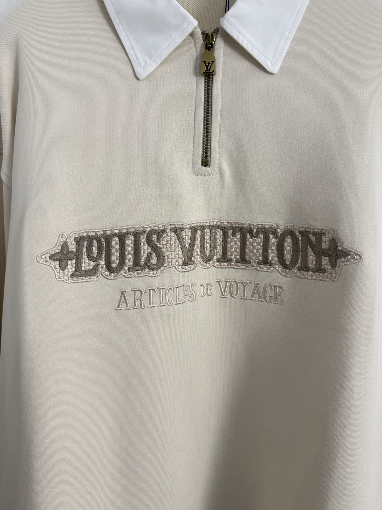 Louis Vuitton Embellished Half Zip Sweatshirt 1ahw30 (7) - www.newkick.vip