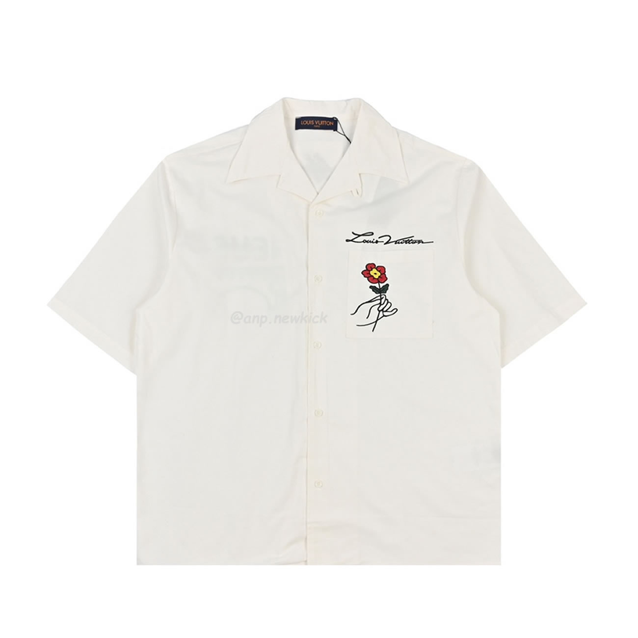 Louis Vuitton 1v 24ss Embroidered Short Sleeved Shirts On The Banks Of The Bridge Seine River Flower (1) - www.newkick.vip Louis Vuitton 1v 24ss Embroidered Short Sleeved Shirts On The Banks Of The Bridge Seine River Flower (1) - www.newkick.vip