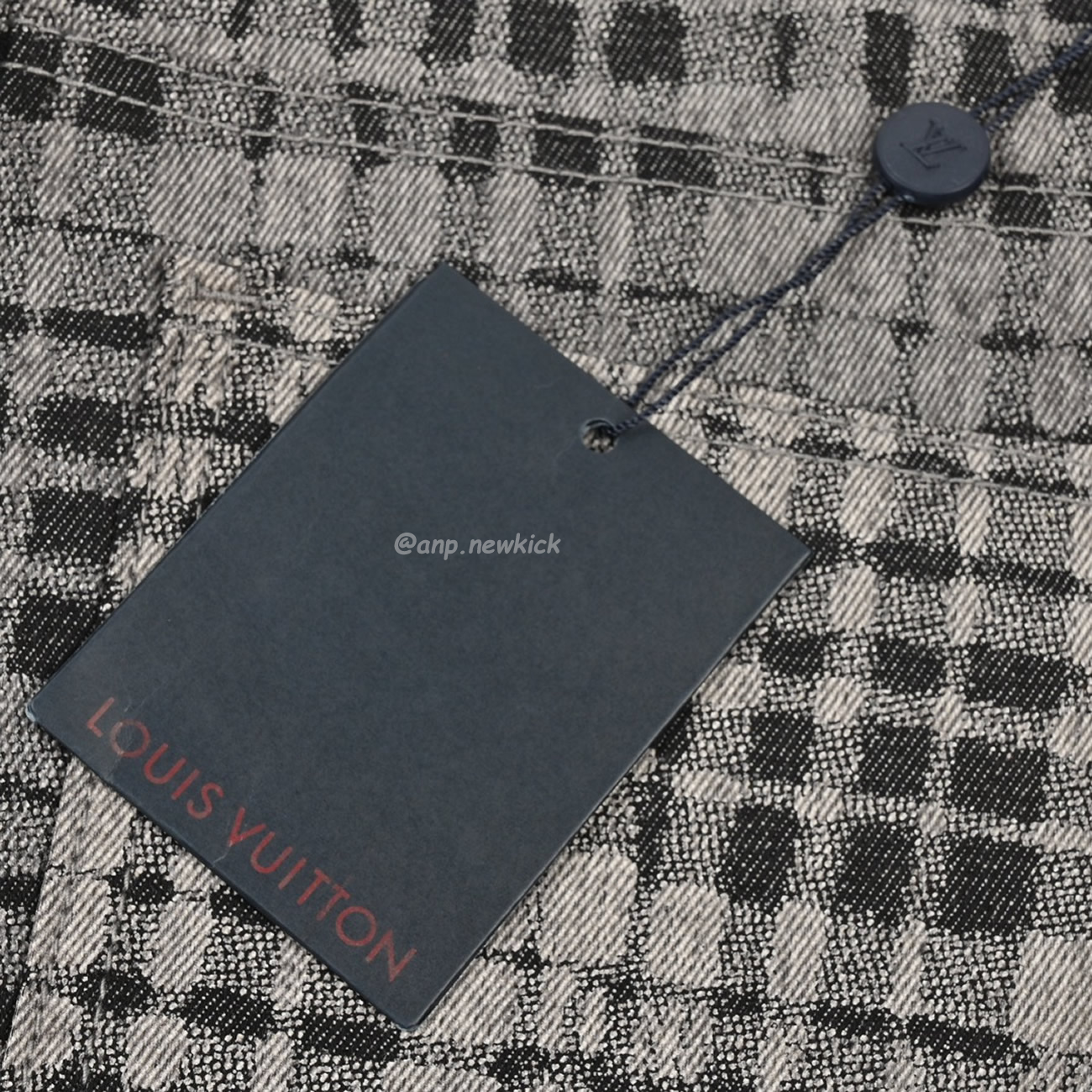 Louis Vuitton 1v 24ss Grey Checkerboard Printed Denim Shorts (7) - www.newkick.vip Louis Vuitton 1v 24ss Grey Checkerboard Printed Denim Shorts (7) - www.newkick.vip