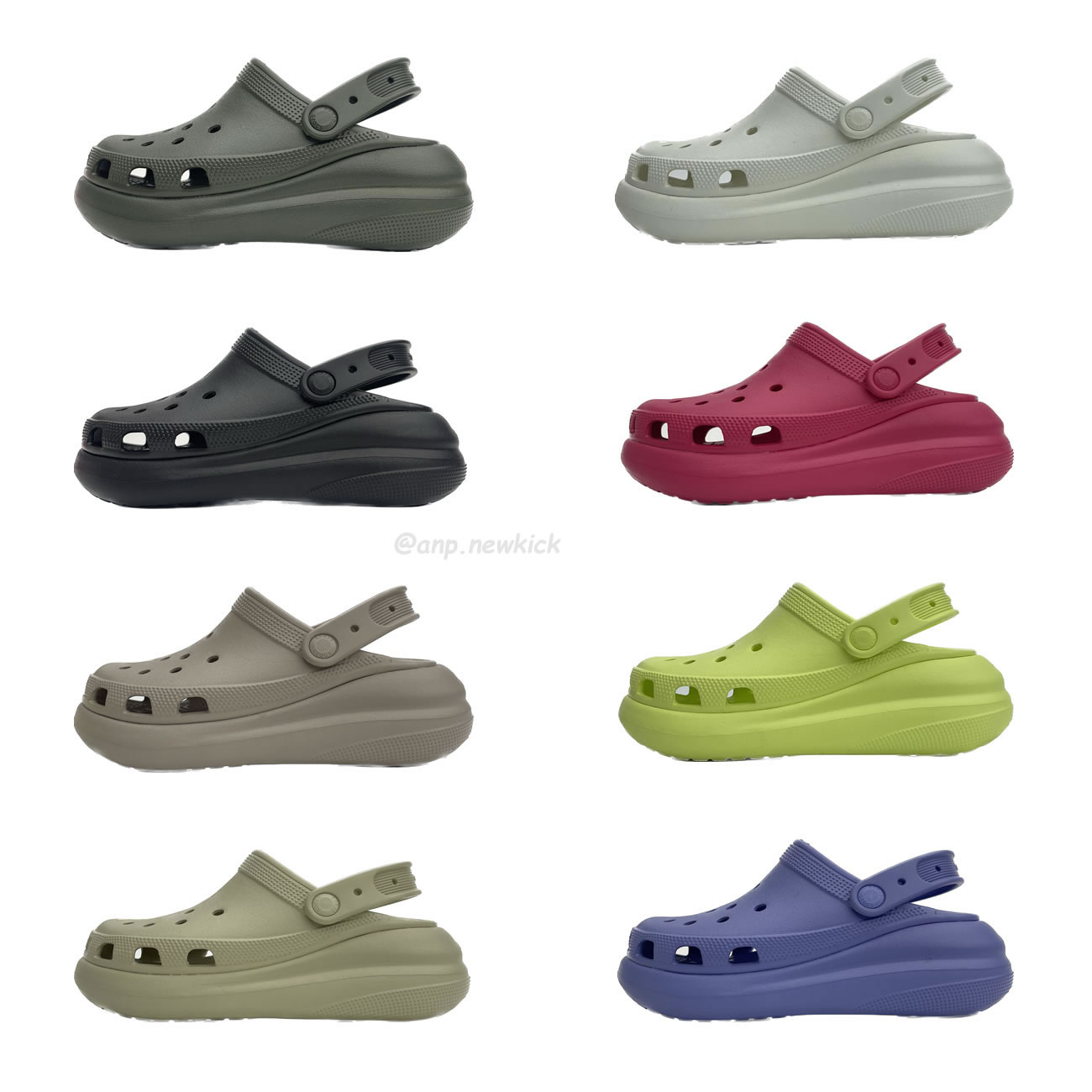 Crocs Classic Crush Clog Bone Multi Black White Green Blue Grey Red Green Dark Green Brown 207521 (1) - www.newkick.vip Crocs Classic Crush Clog Bone Multi Black White Green Blue Grey Red Green Dark Green Brown 207521 (1) - www.newkick.vip