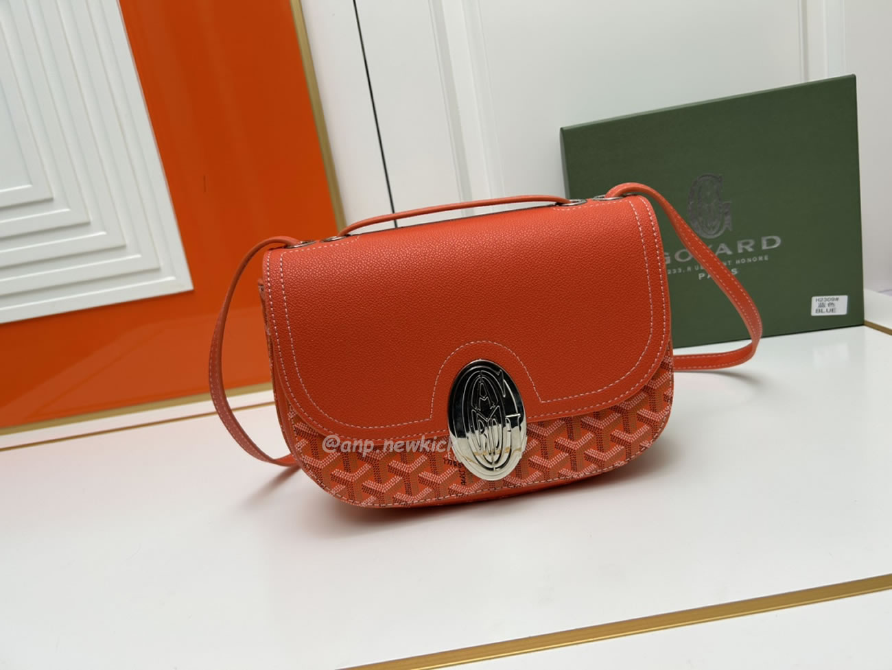 Goyard 233 Messenger Bag 17 Cm X 8 Cm X 25 Cm (14) - www.newkick.vip