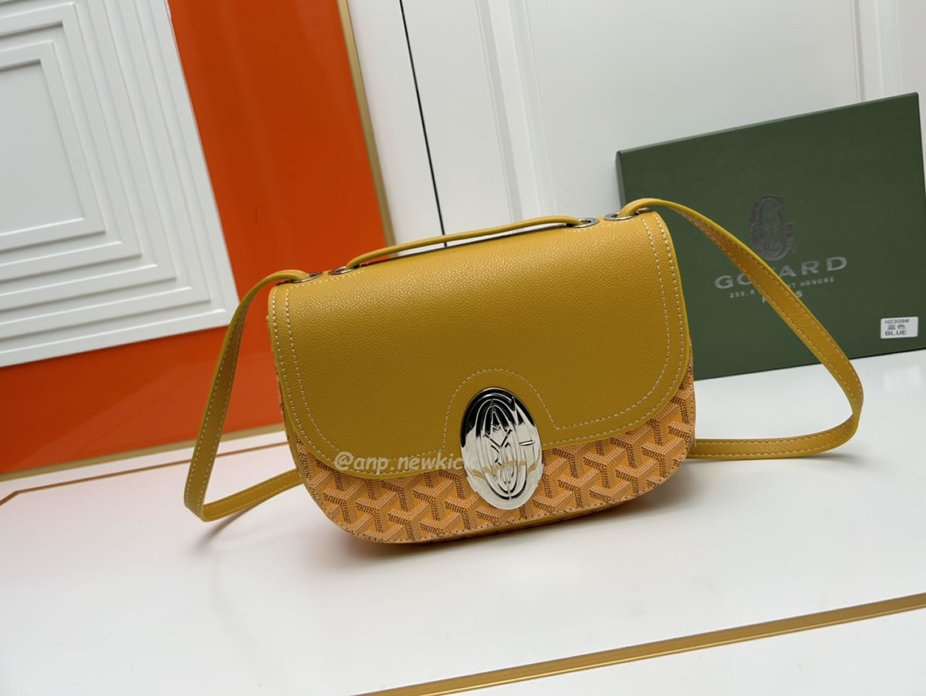 Goyard 233 Messenger Bag 17 Cm X 8 Cm X 25 Cm (15) - www.newkick.vip