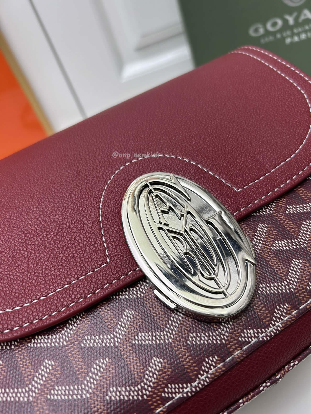 Goyard 233 Messenger Bag 17 Cm X 8 Cm X 25 Cm (18) - www.newkick.vip