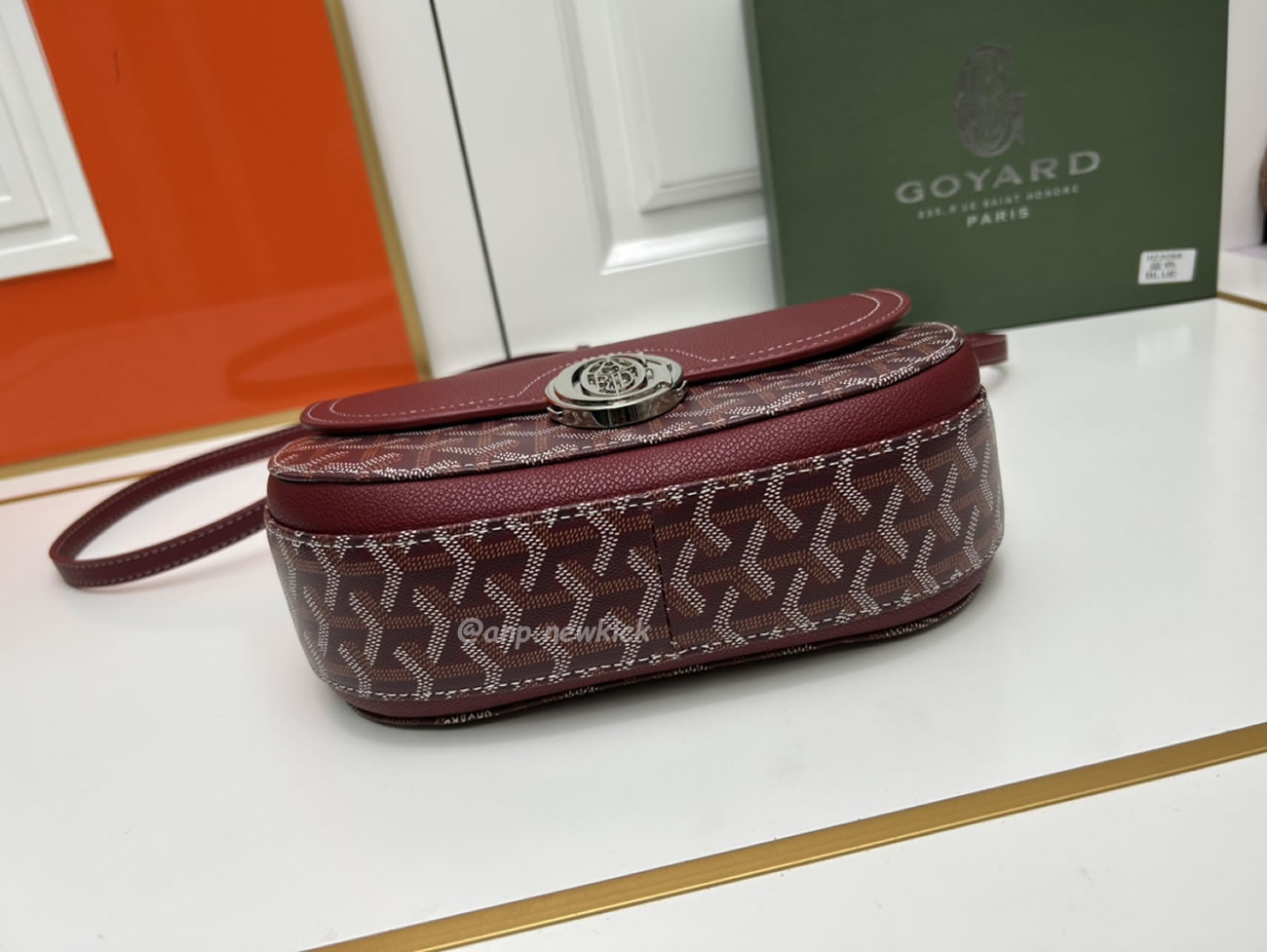 Goyard 233 Messenger Bag 17 Cm X 8 Cm X 25 Cm (20) - www.newkick.vip