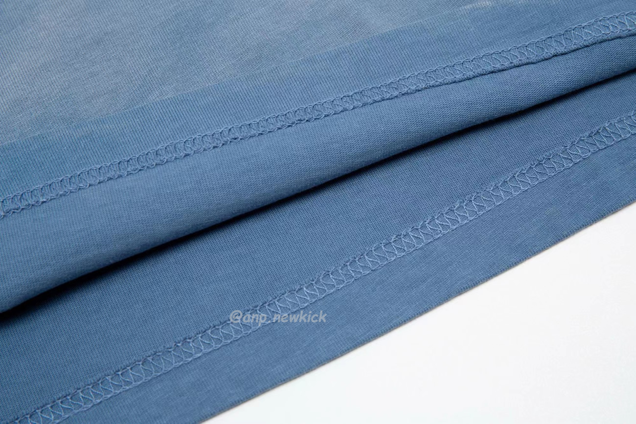 Balenciaga 24ss Letter Logo Printing Short Sleeve Retro T Shirt (9) - www.newkick.vip