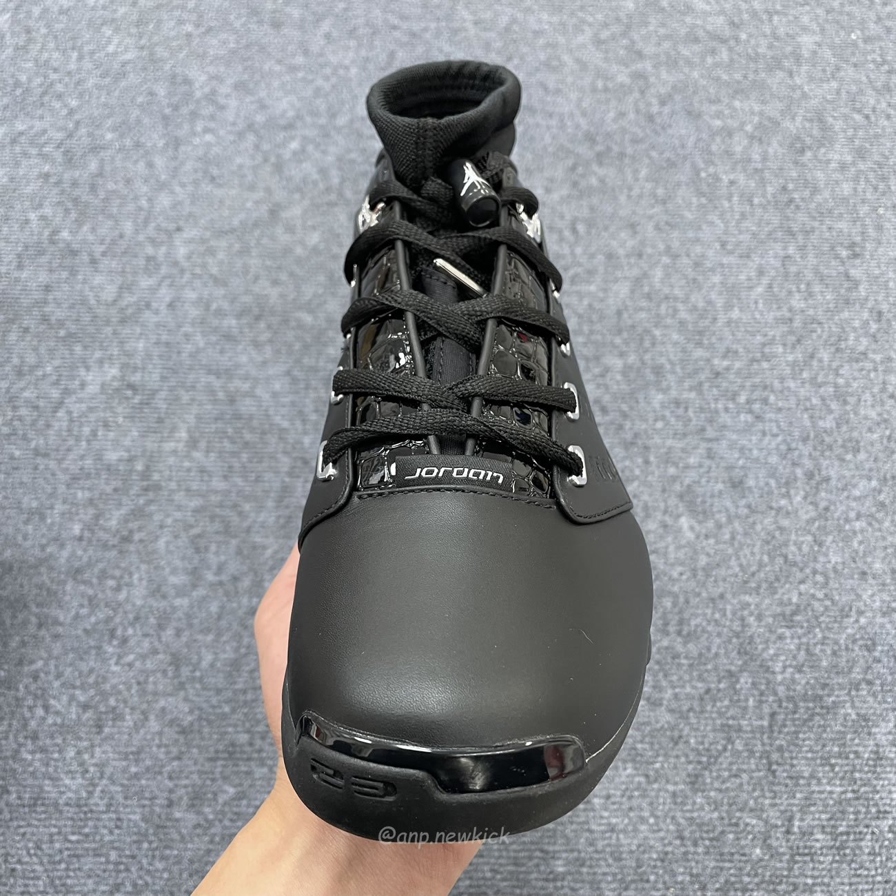 Air Jordan 17 Og Low Black Chrome 303891 004 (4) - www.newkick.vip