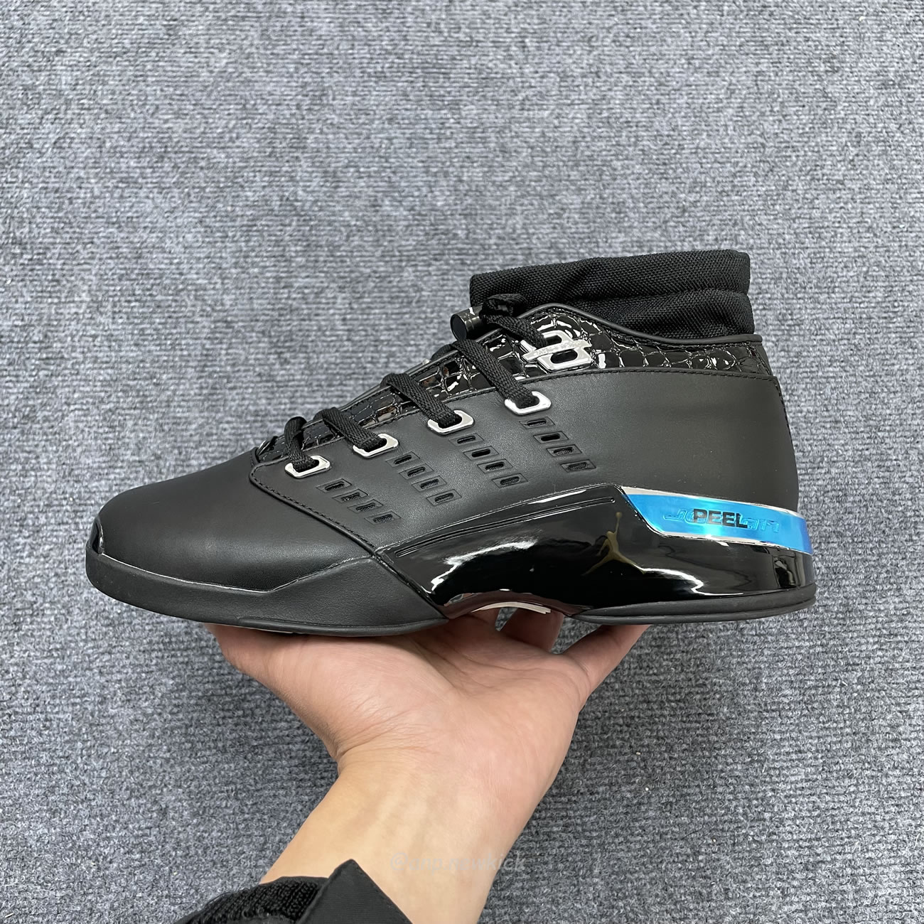 Air Jordan 17 Og Low Black Chrome 303891 004 (5) - www.newkick.vip