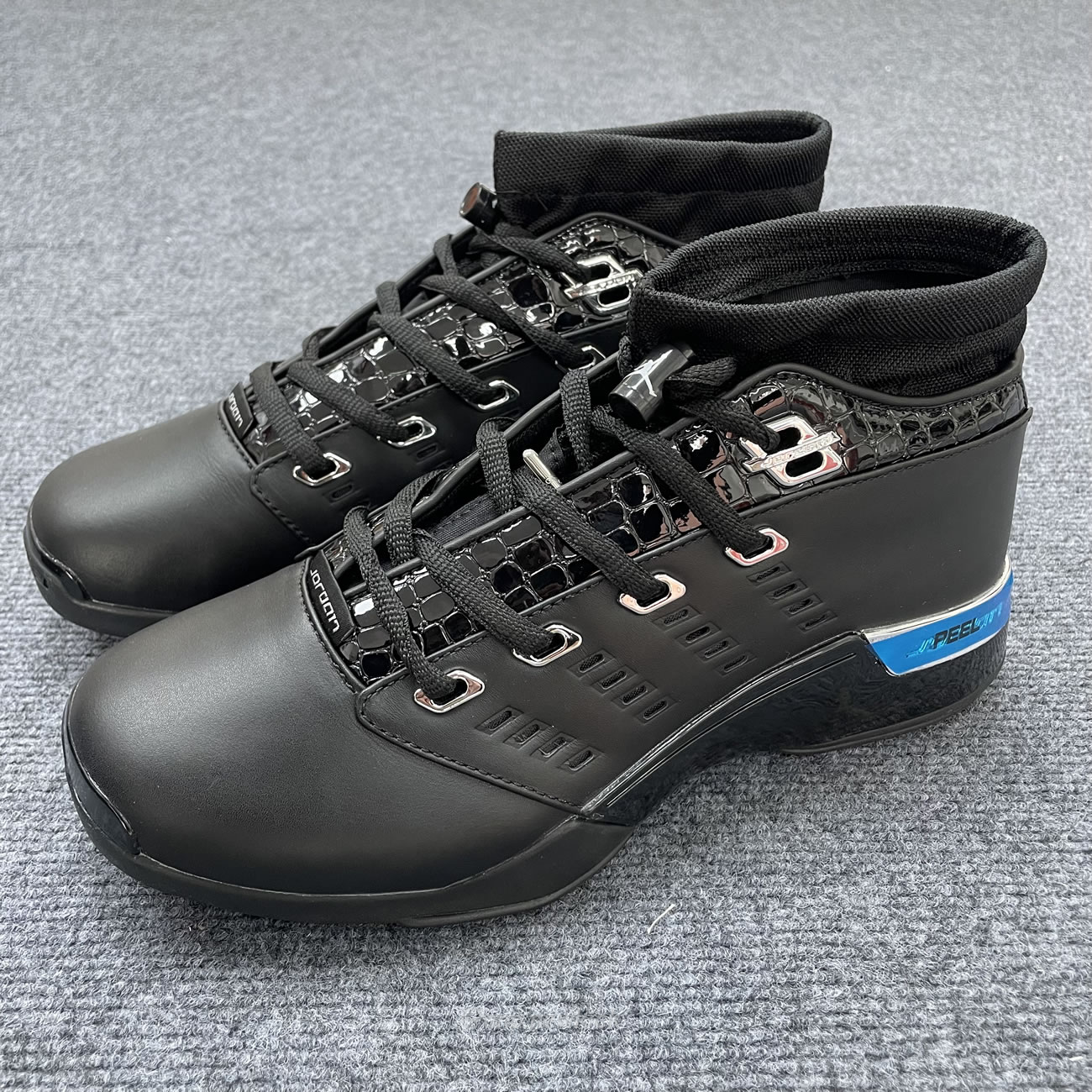 Air Jordan 17 Og Low Black Chrome 303891 004 (6) - www.newkick.vip