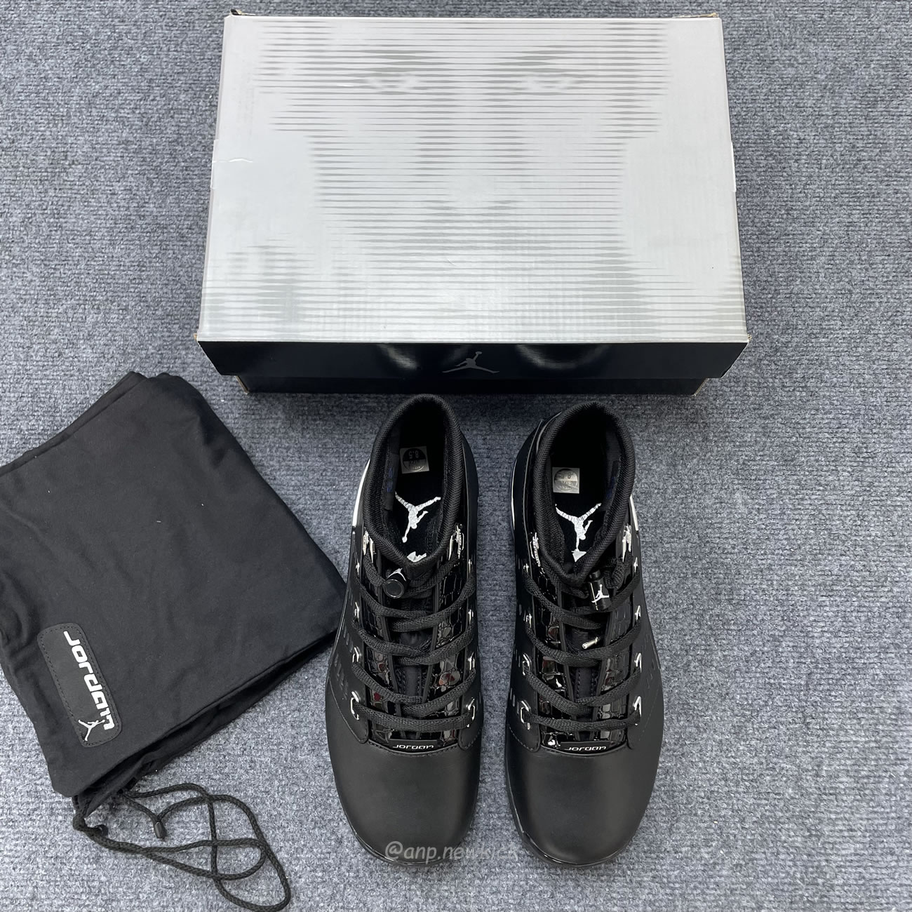 Air Jordan 17 Og Low Black Chrome 303891 004 (7) - www.newkick.vip