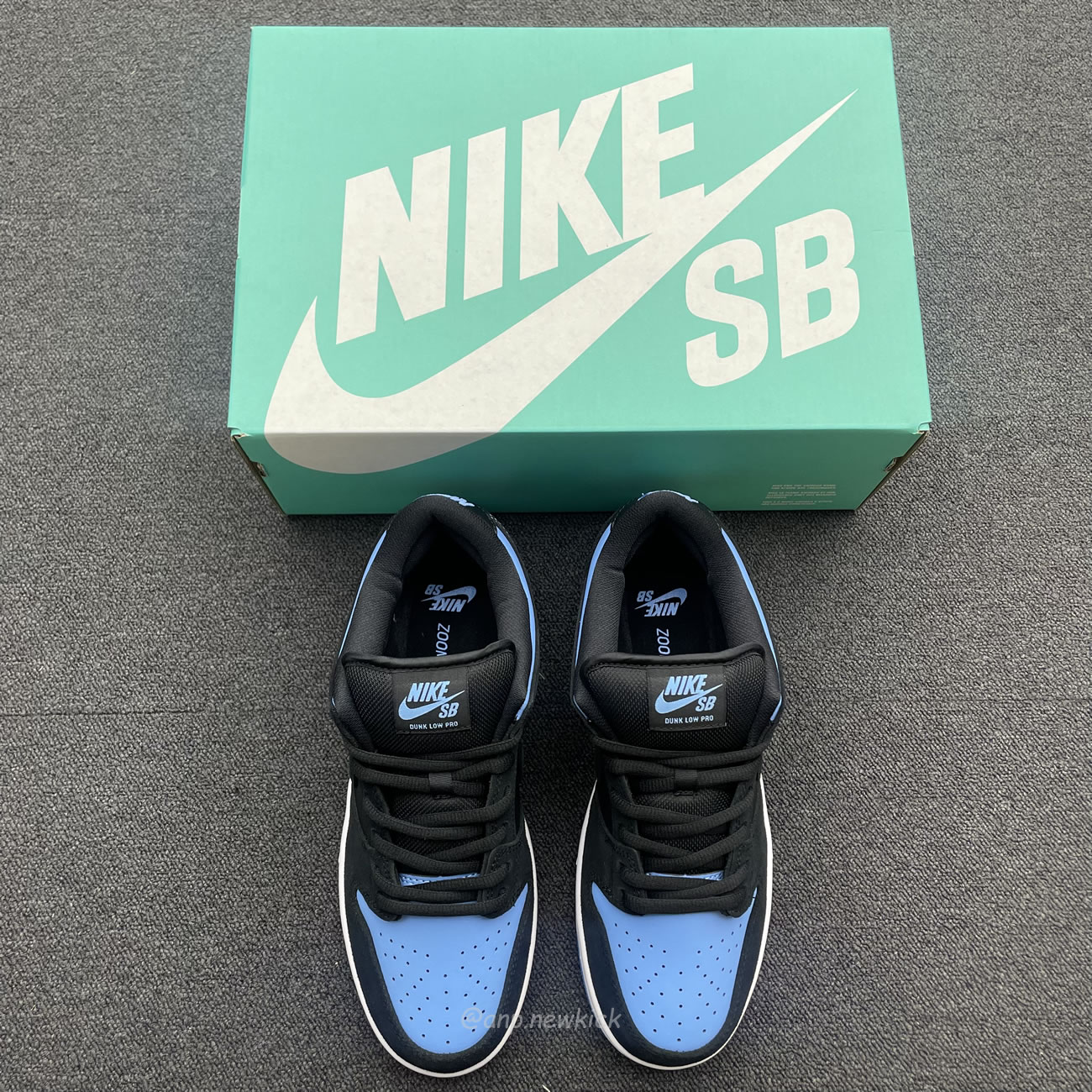 Nike Sb Dunk Low Black University Blue 304292 048 (4) - www.newkick.vip