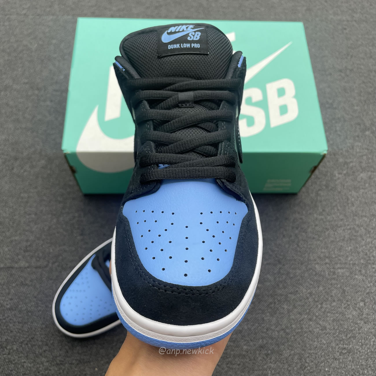 Nike Sb Dunk Low Black University Blue 304292 048 (6) - www.newkick.vip