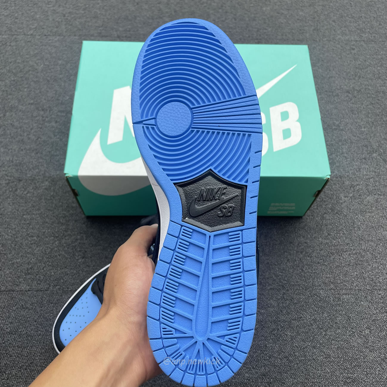 Nike Sb Dunk Low Black University Blue 304292 048 (7) - www.newkick.vip