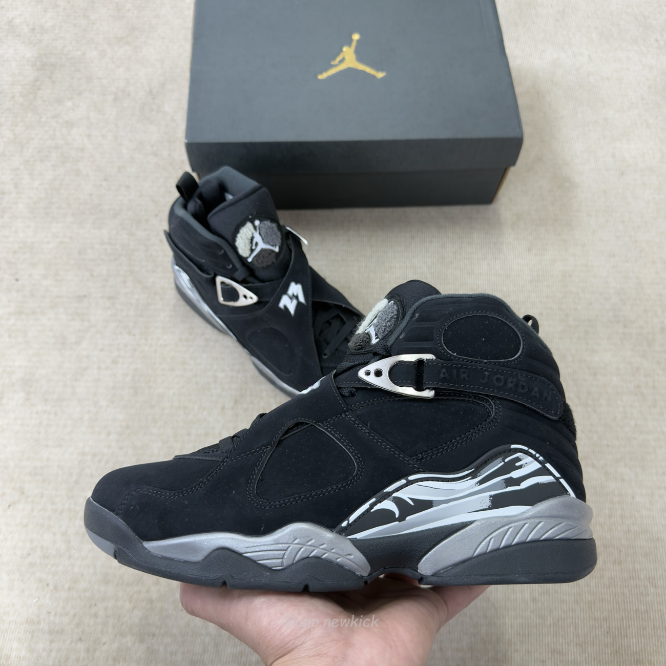 Air Jordan 8 Retro Chrome 305381 003 (3) - www.newkick.vip