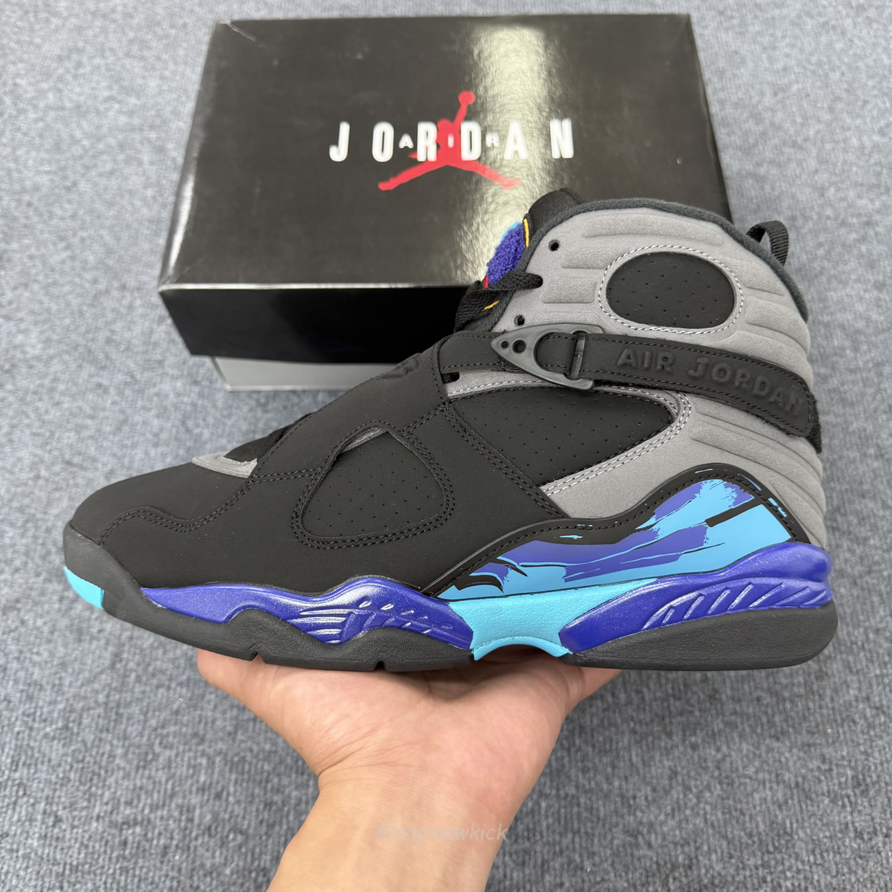 Air Jordan 8 Retro Aqua 2025 305381 006 (7) - www.newkick.vip
