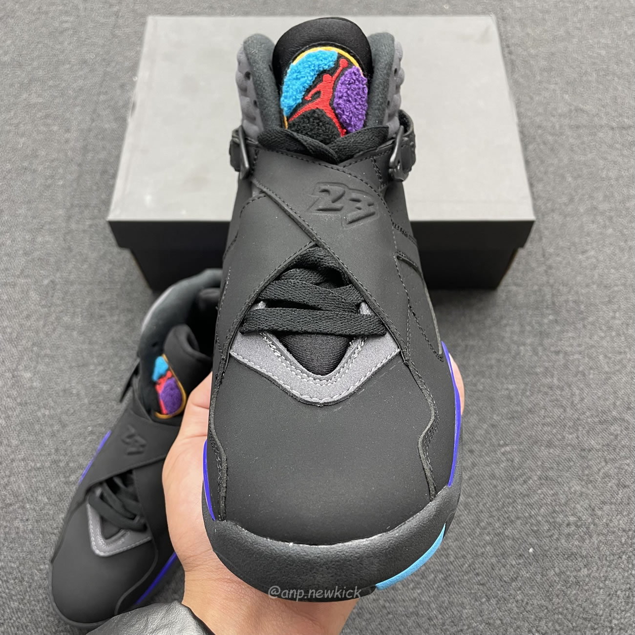Air Jordan 8 Retro Aqua 2015 305381 025 (5) - www.newkick.vip