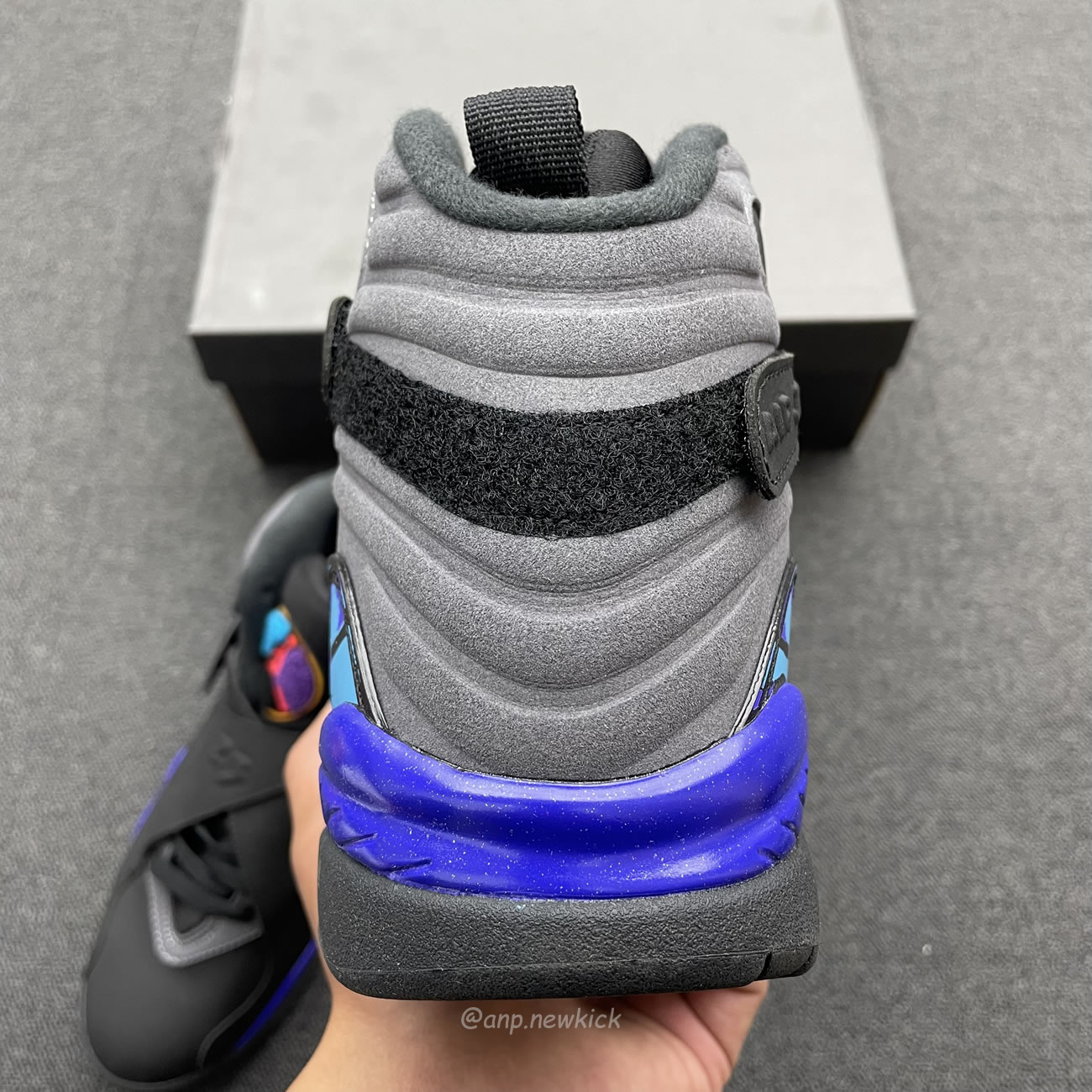 Air Jordan 8 Retro Aqua 2015 305381 025 (7) - www.newkick.vip