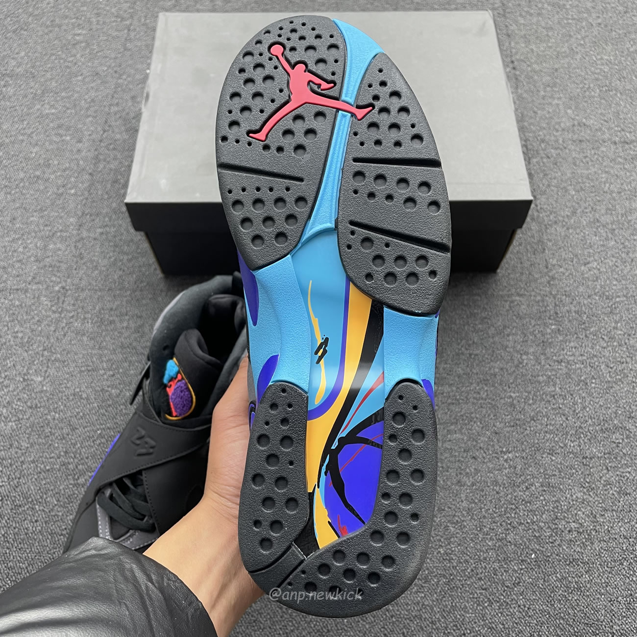 Air Jordan 8 Retro Aqua 2015 305381 025 (8) - www.newkick.vip