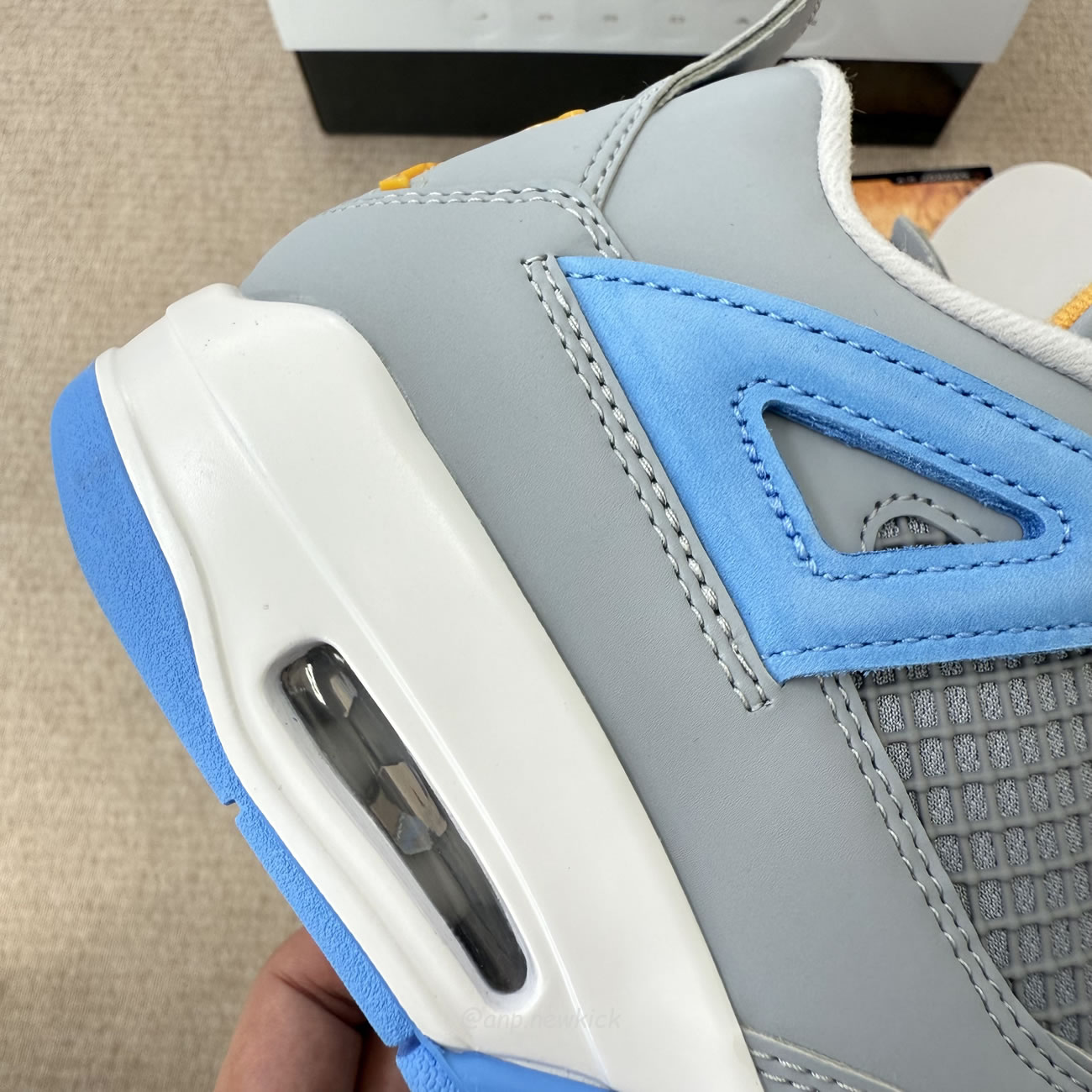 Air Jordan 4 Retro Mist Blue 314254 041 (12) - www.newkick.vip