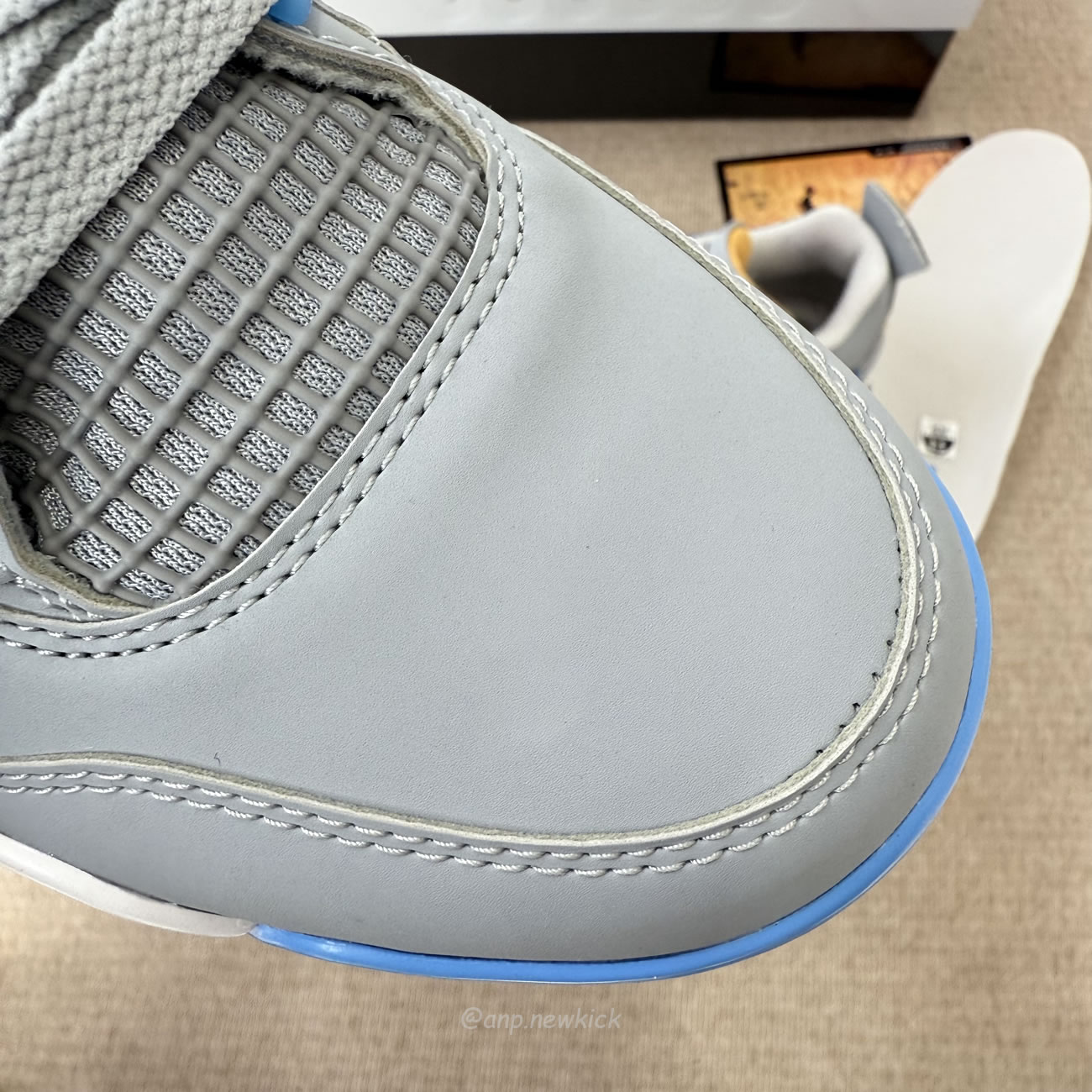 Air Jordan 4 Retro Mist Blue 314254 041 (6) - www.newkick.vip
