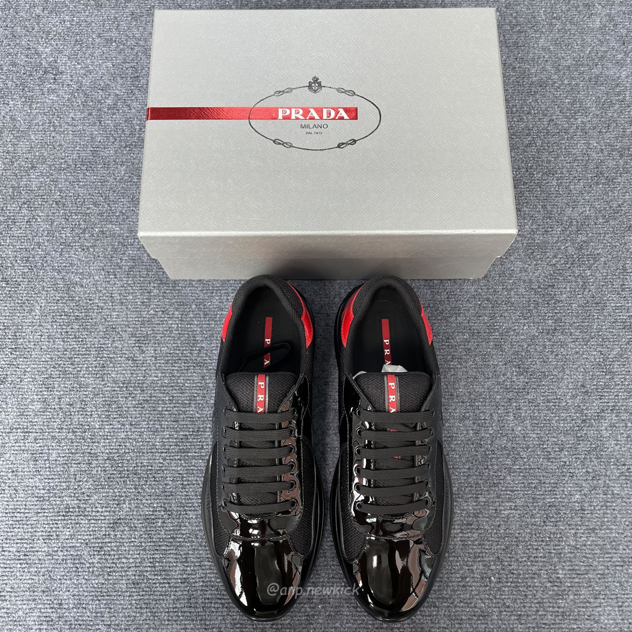 Prada Americas Cup Anthracite Red 3e6418 (4) - www.newkick.vip