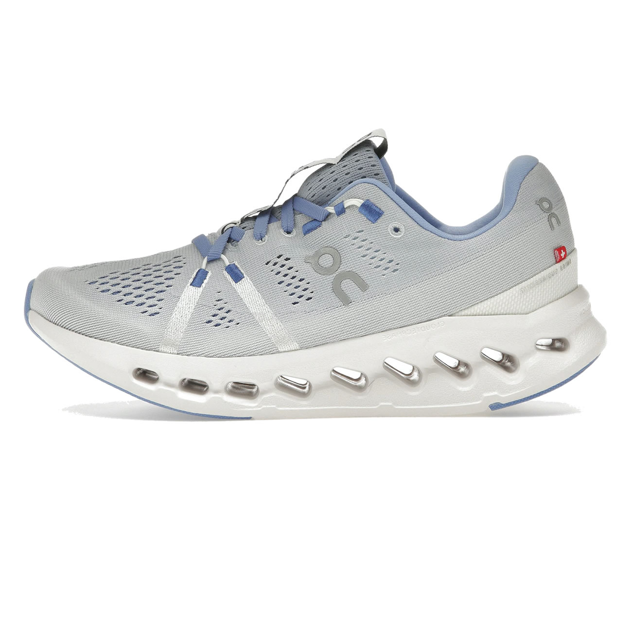 On Running Cloudsurfer Creek Flame Heather White Frost Black 3md10421071 (2) - www.newkick.vip