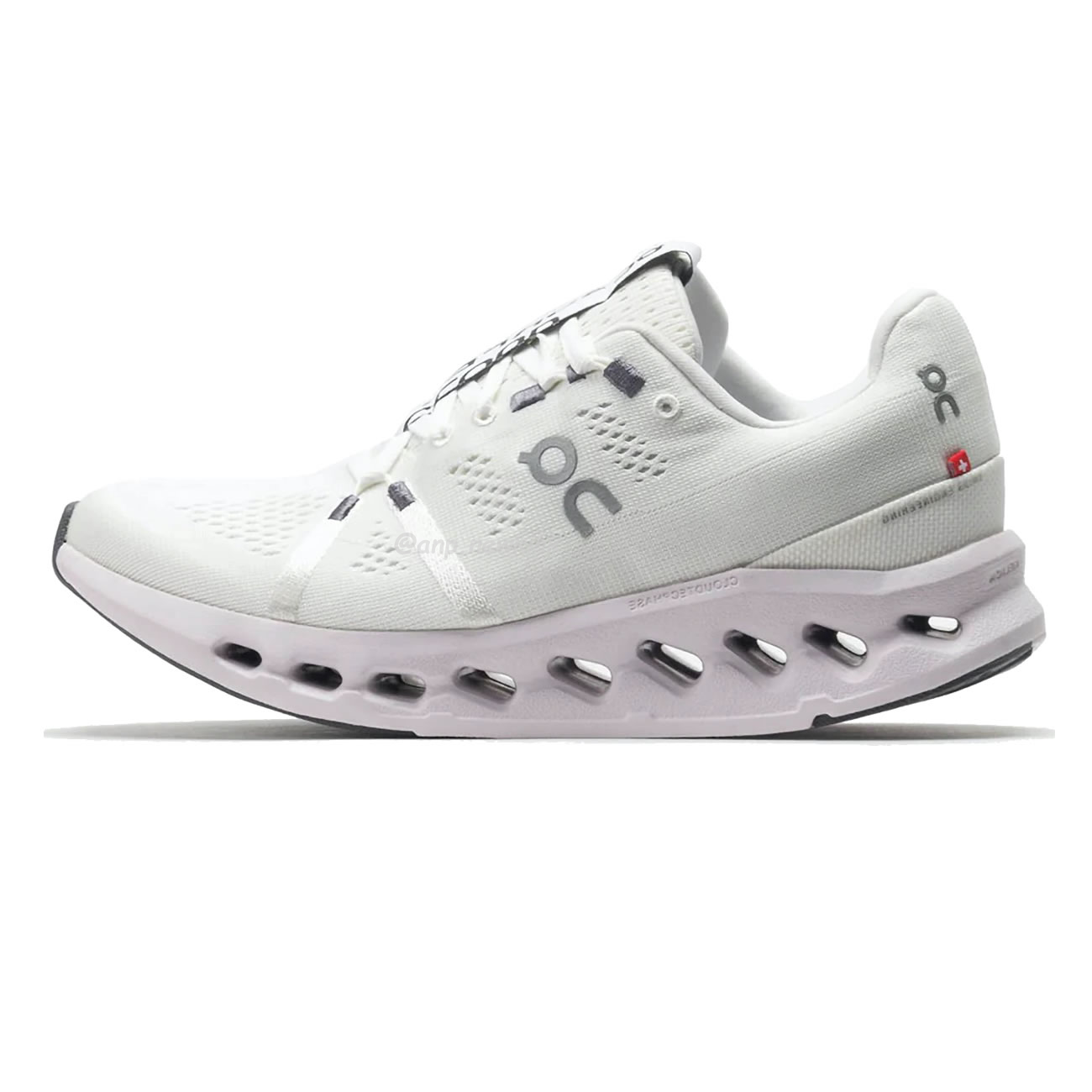 On Running Cloudsurfer Creek Flame Heather White Frost Black 3md10421071 (6) - www.newkick.vip