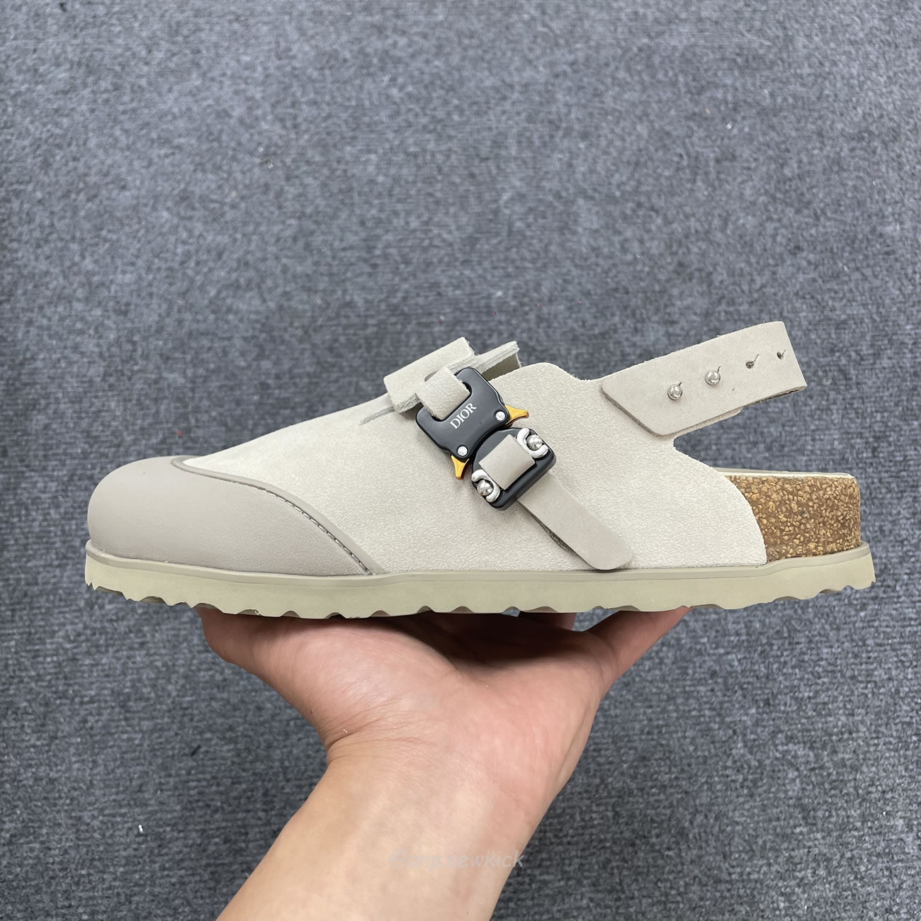 Dior By Birkenstock Tokio Mule Greige Grey Black Brown 3sa116zsd H700 (3) - www.newkick.vip Dior By Birkenstock Tokio Mule Greige Grey Black Brown 3sa116zsd H700 (3) - www.newkick.vip
