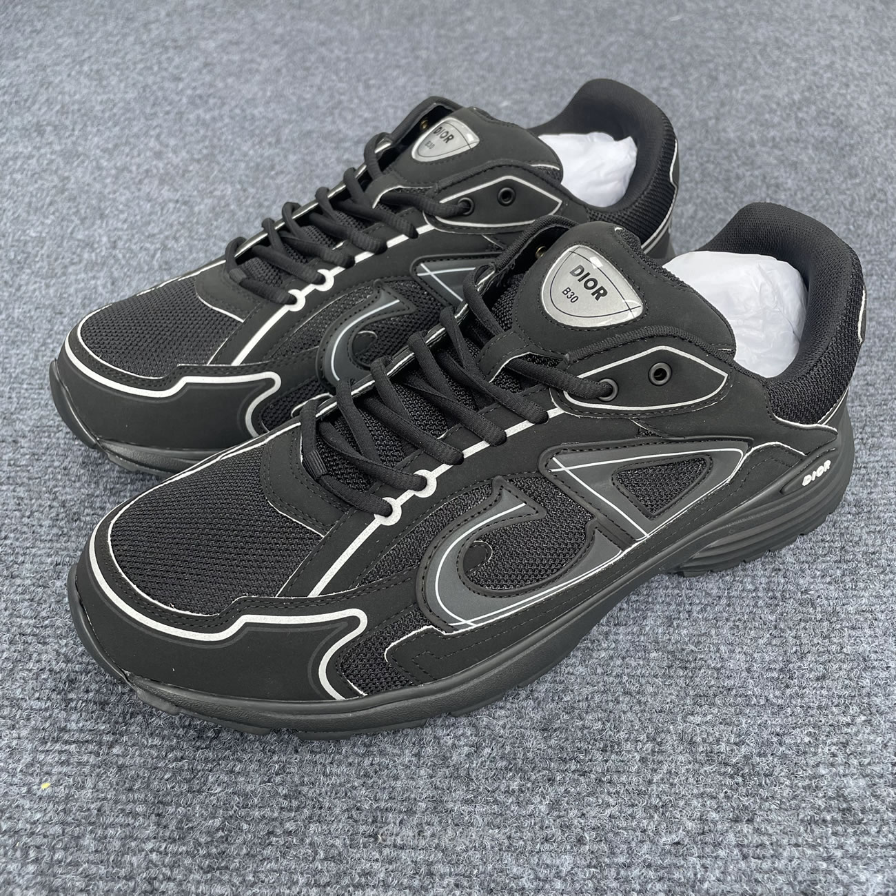 Dior B30 Triple Black 3sn279zrf H900 (15) - www.newkick.vip