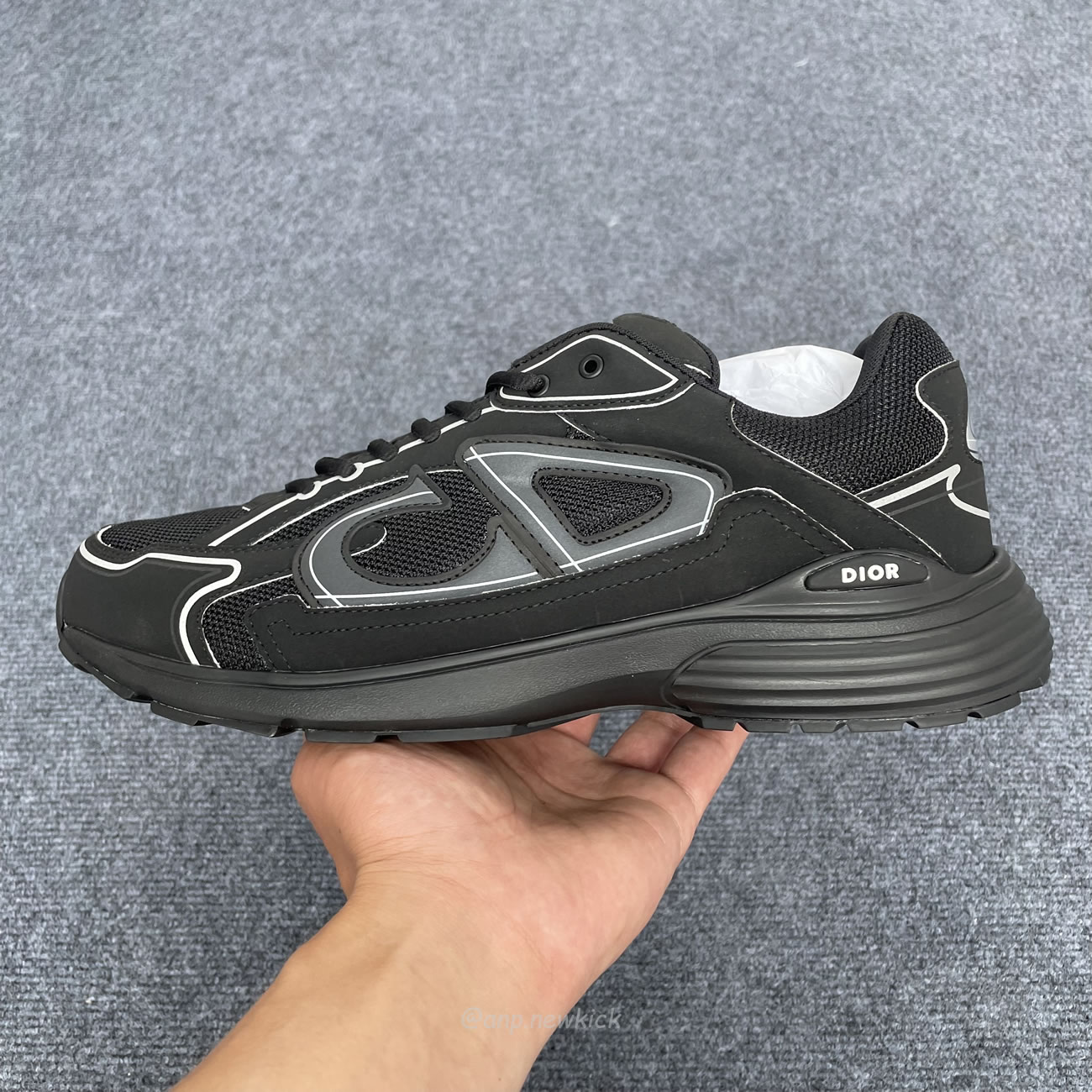 Dior B30 Triple Black 3sn279zrf H900 (3) - www.newkick.vip