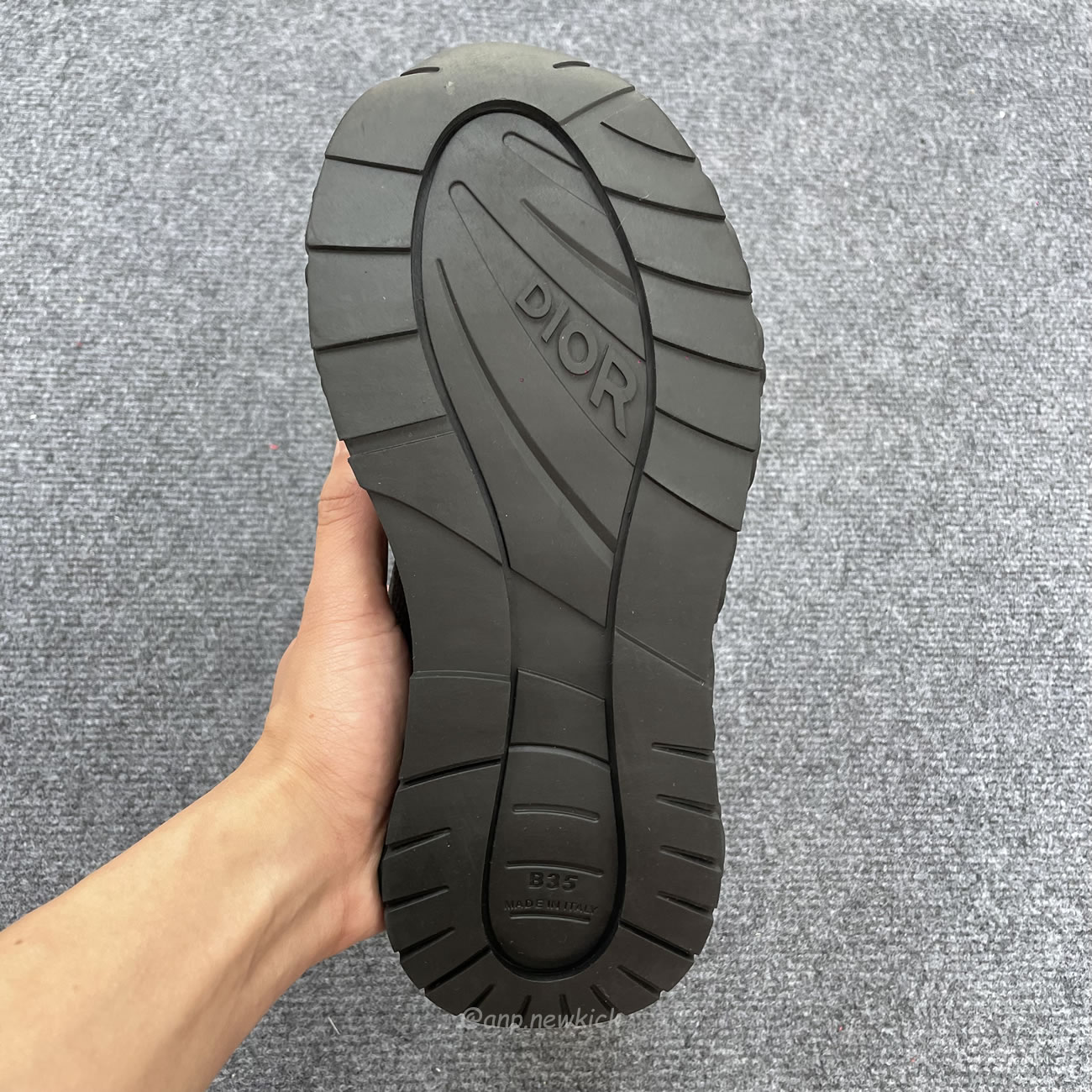 Dior B35 Nxxt Sneaker Black Technical Fabric And Black Technical Mesh 3sn323zcy H968 (11) - www.newkick.vip