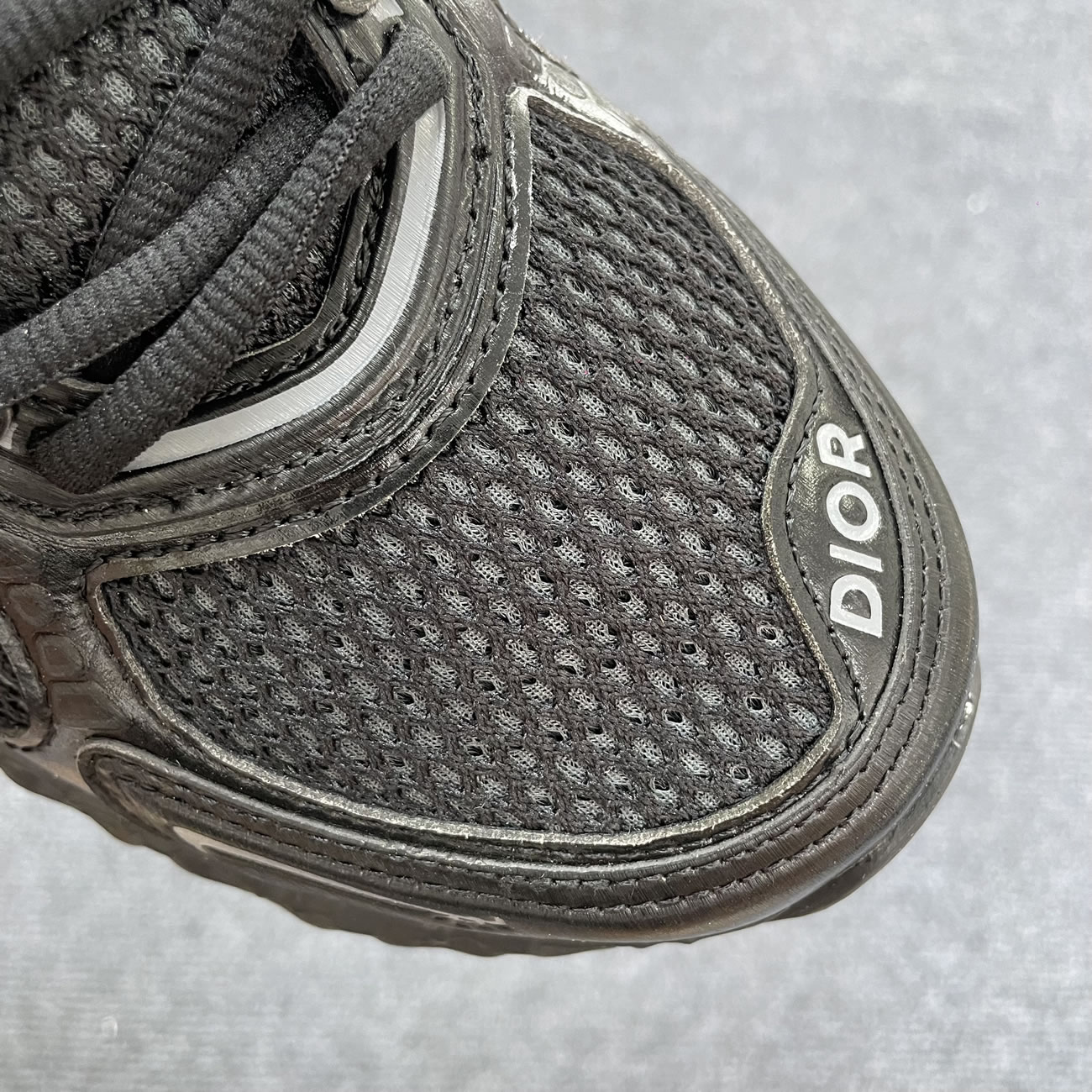Dior B35 Nxxt Sneaker Black Technical Fabric And Black Technical Mesh 3sn323zcy H968 (4) - www.newkick.vip