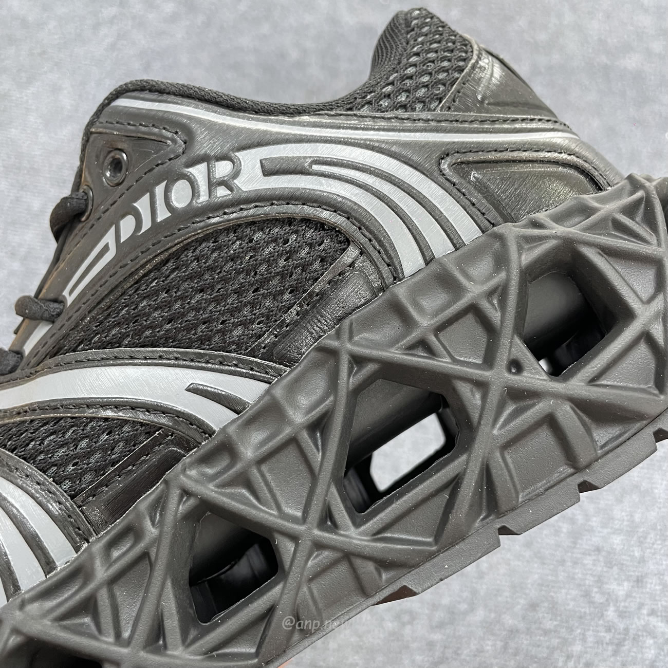 Dior B35 Nxxt Sneaker Black Technical Fabric And Black Technical Mesh 3sn323zcy H968 (9) - www.newkick.vip