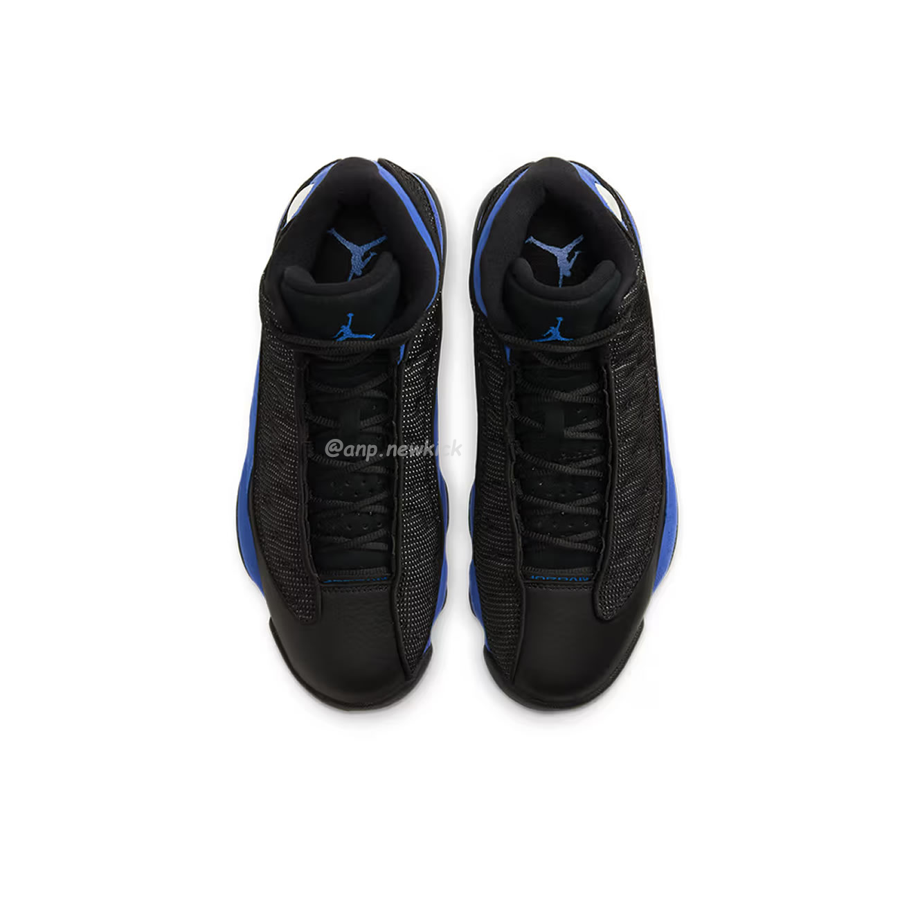 Air Jordan 13 Retro Black Hyper Royal 414571 040 (14) - www.newkick.vip