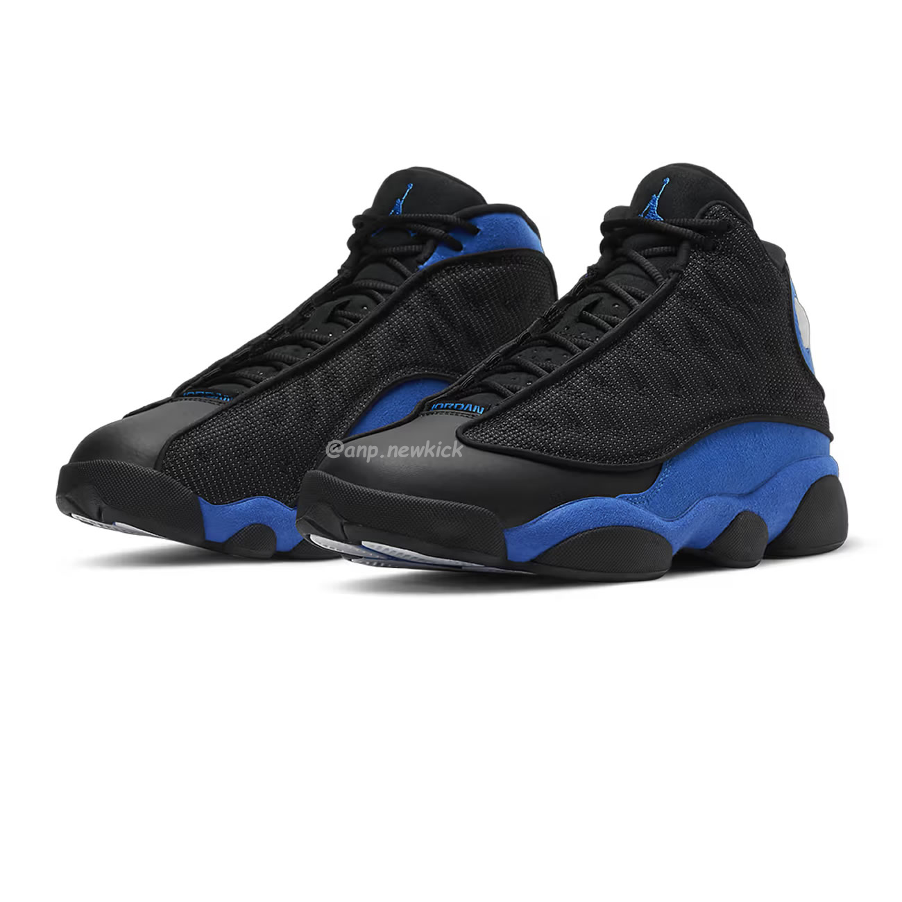 Air Jordan 13 Retro Black Hyper Royal 414571 040 (15) - www.newkick.vip