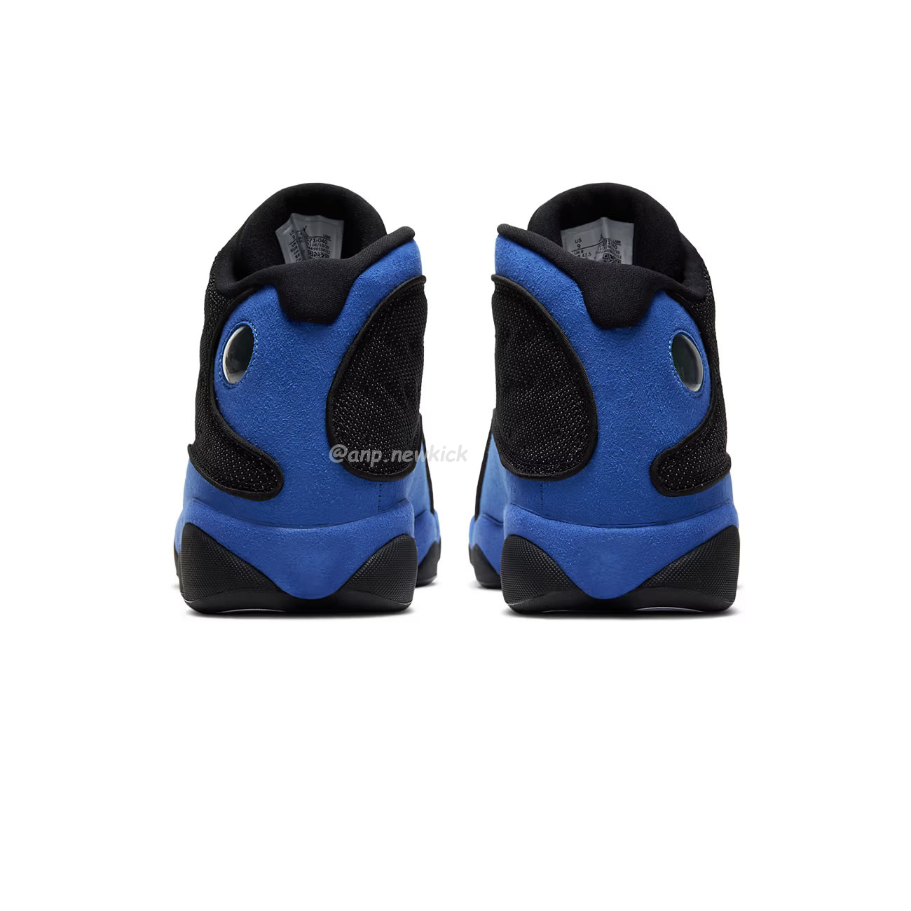 Air Jordan 13 Retro Black Hyper Royal 414571 040 (4) - www.newkick.vip