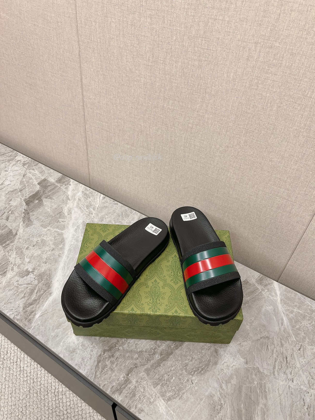 Gucci Mens Woven Leather Sandals 429469 Gib10 1098 (10) - www.newkick.vip