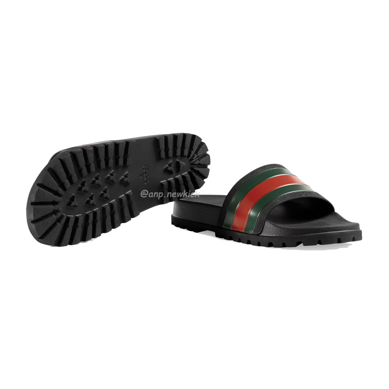 Gucci Mens Woven Leather Sandals 429469 Gib10 1098 (7) - www.newkick.vip