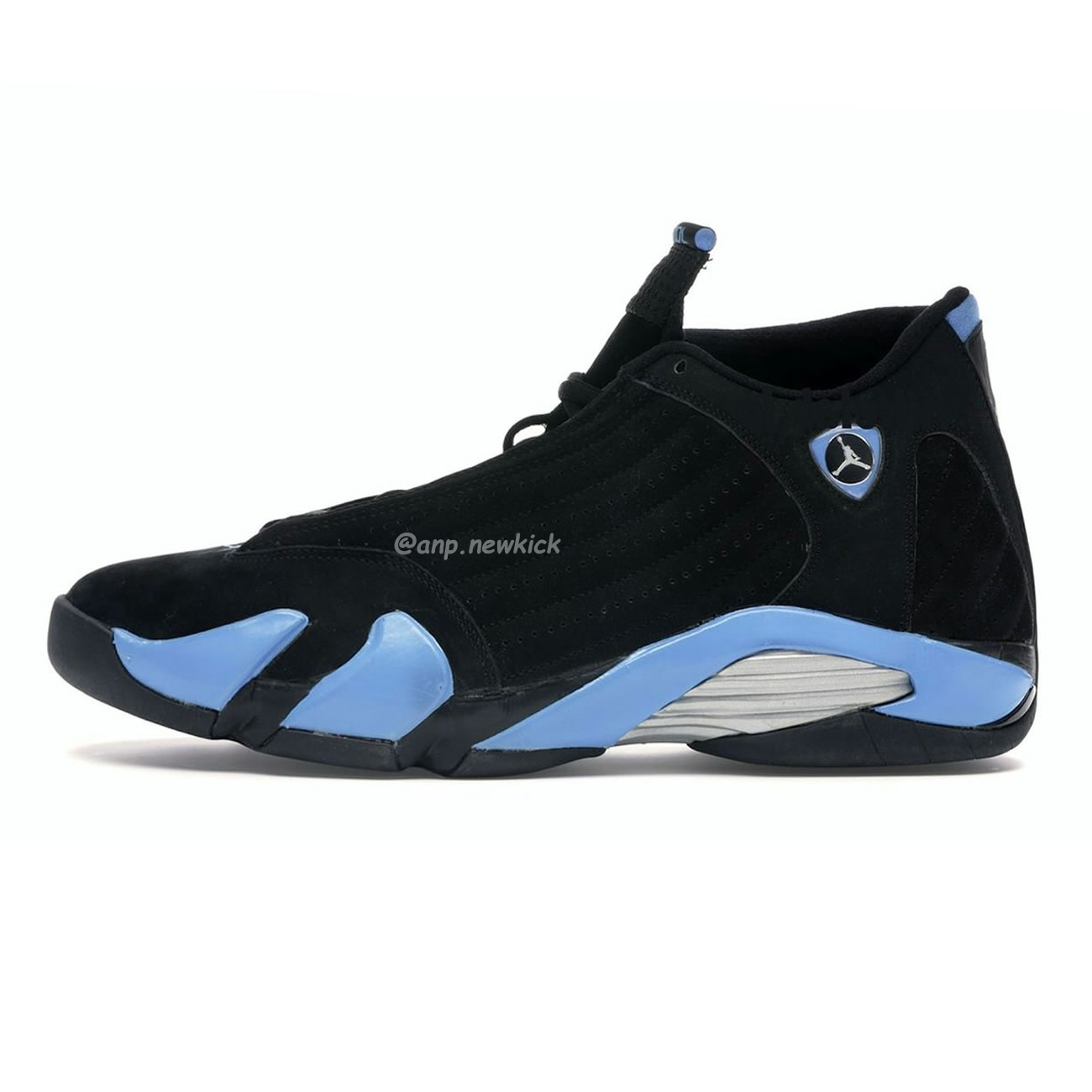Air Jordan 14 Retro Black University Blue 487471 002 (1) - www.newkick.vip