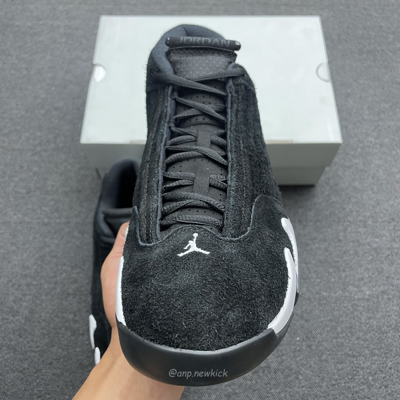 Air Jordan 14 Retro Black White 487471 016 (3) - www.newkick.vip